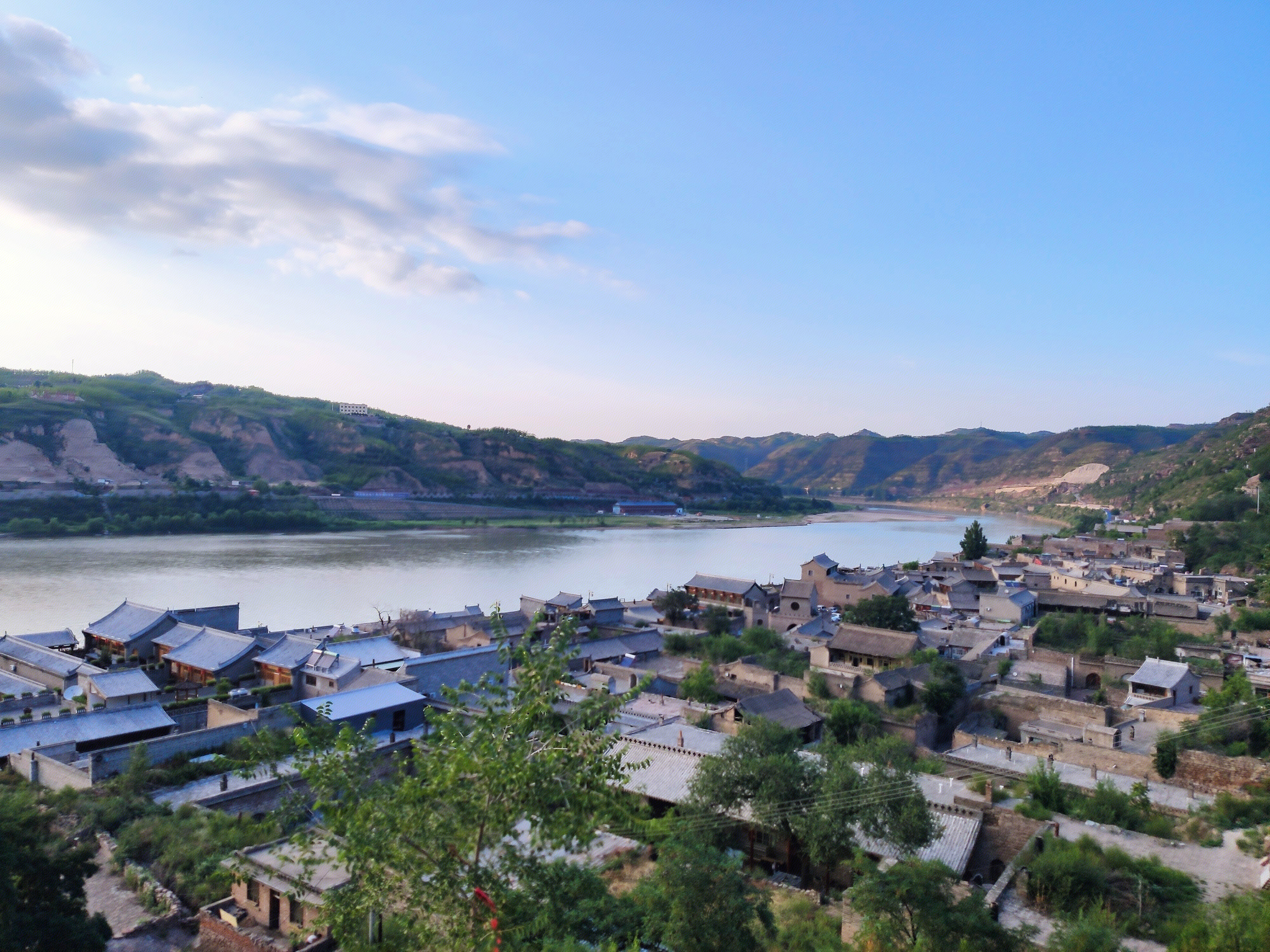 黄河 山西 碛口古镇