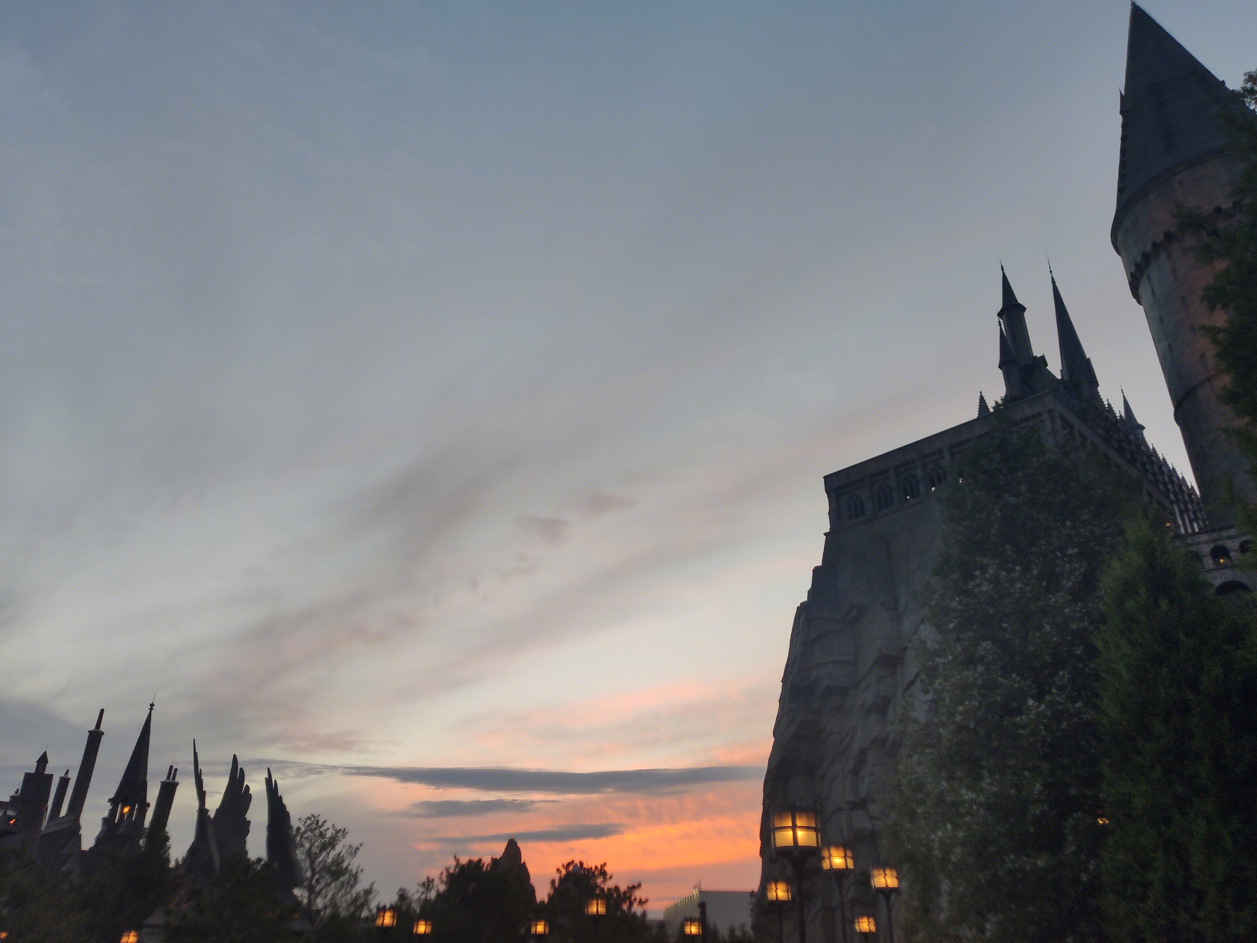 环球影城 Universal studios 哈利波特 魔法城堡