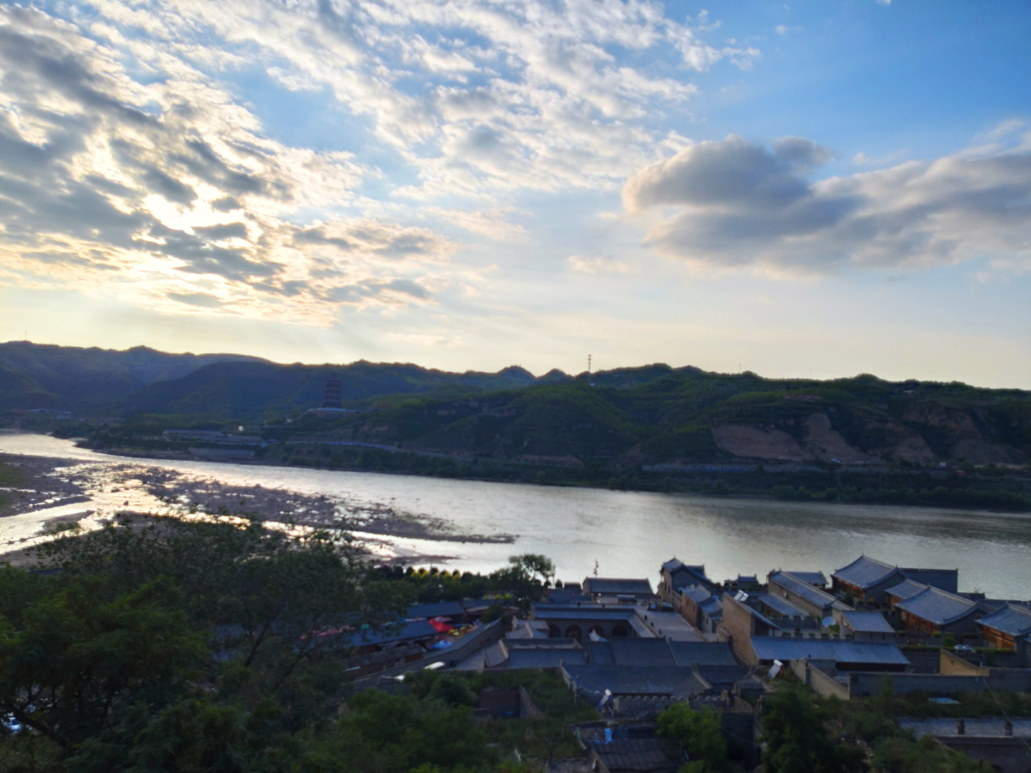 黄河 山西 碛口古镇