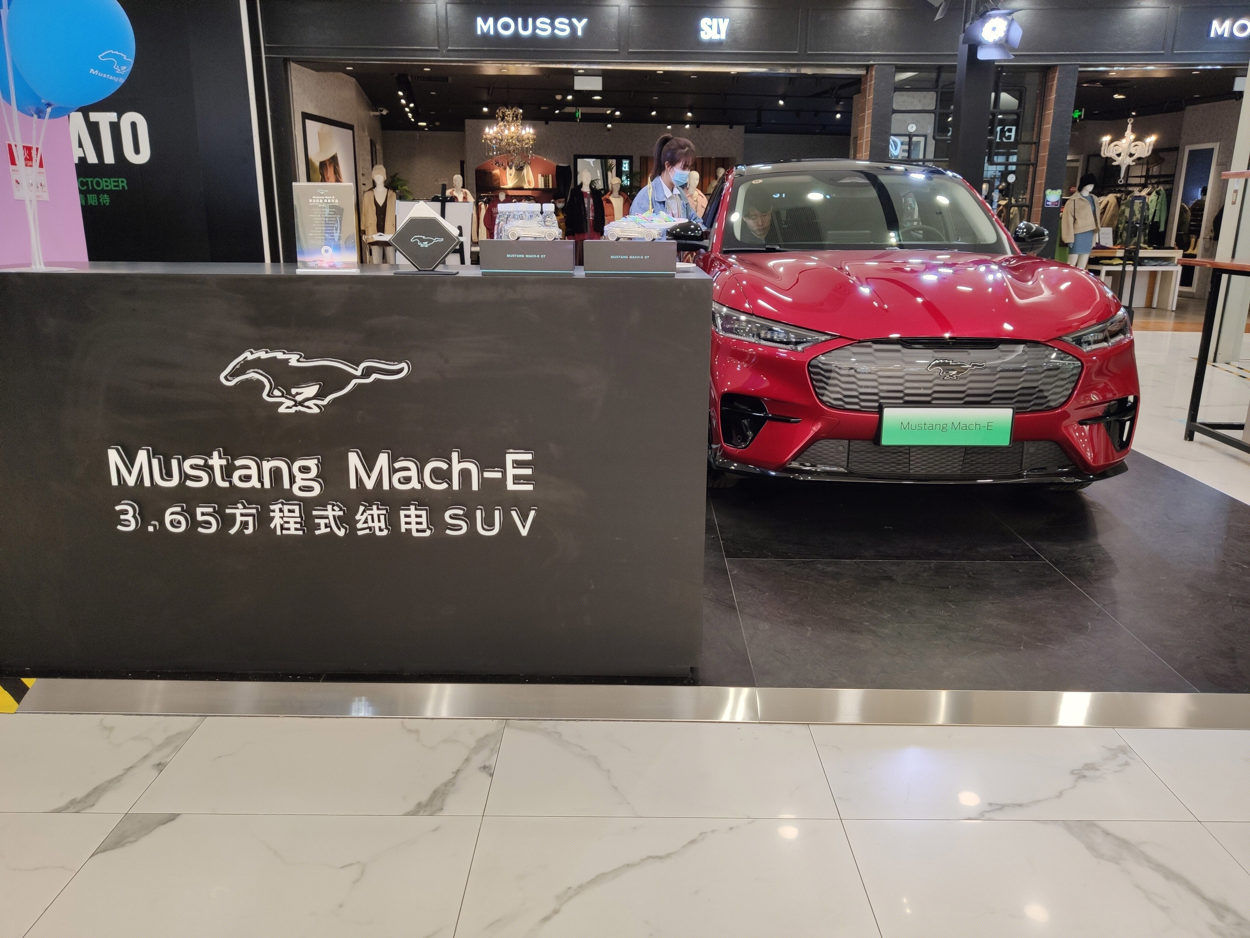 福特野马 电动汽车 电动车 mustang