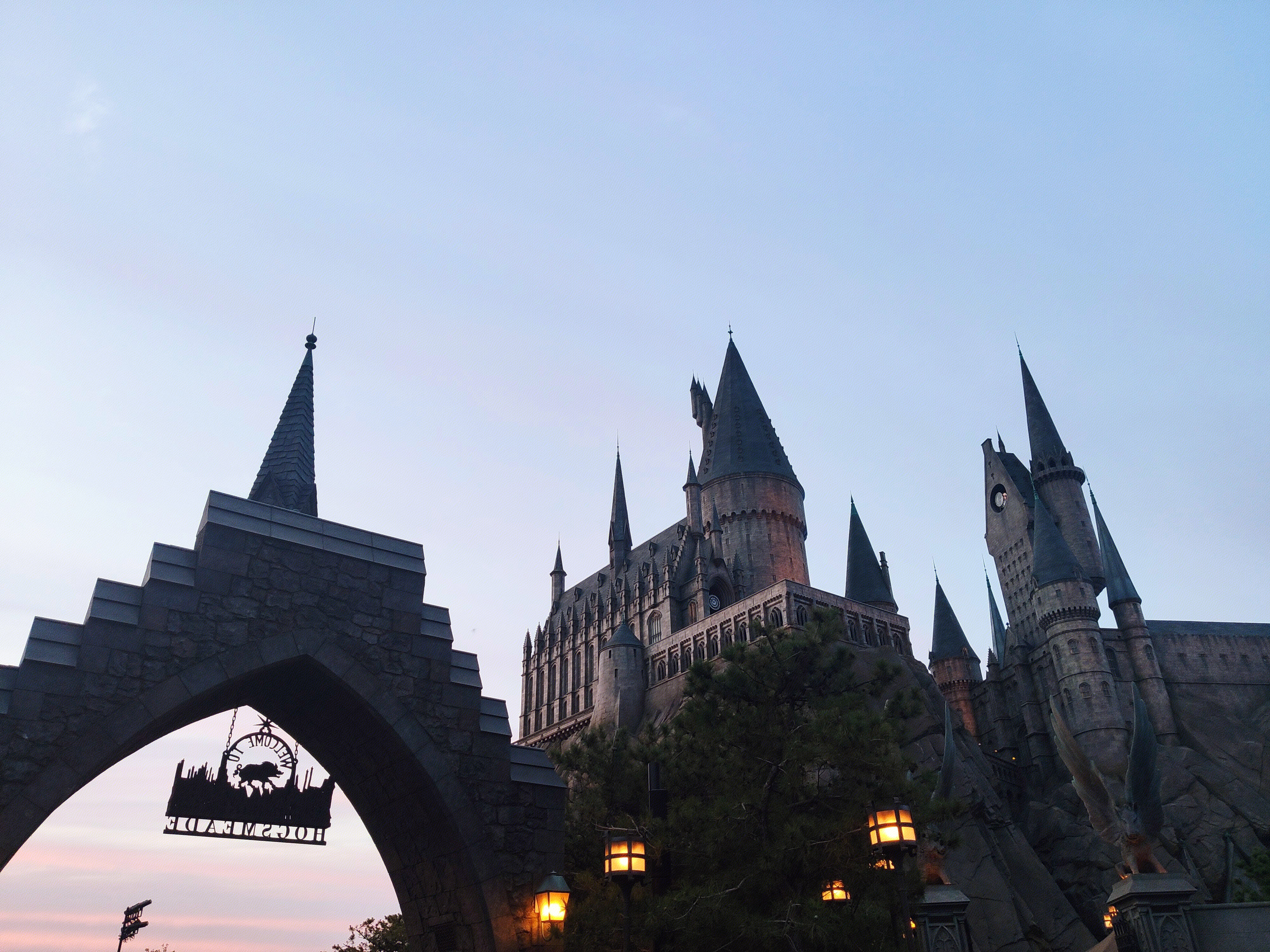 环球影城 Universal studios 哈利波特 魔法城堡