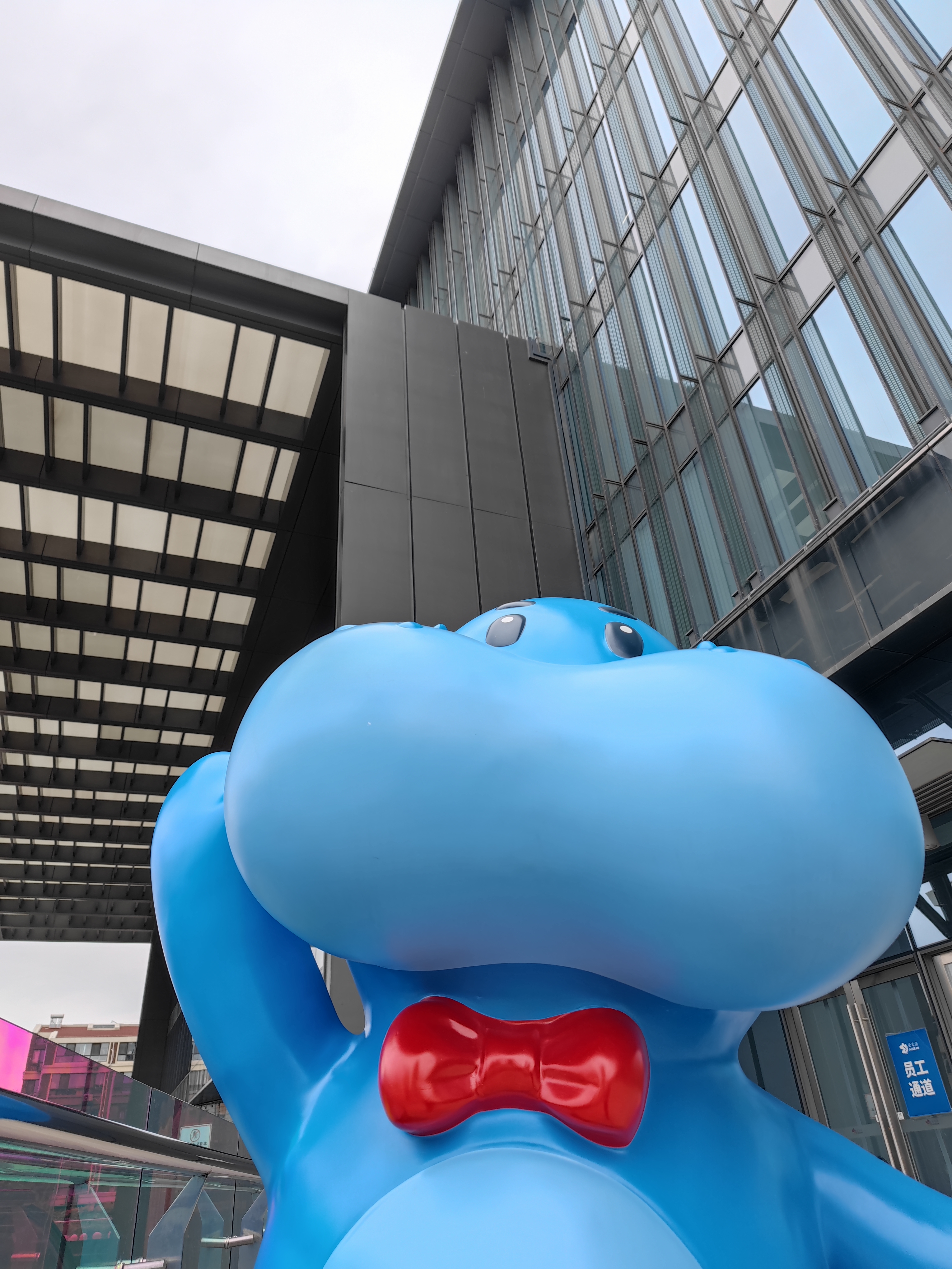 河马鲜生 超市 吉祥物