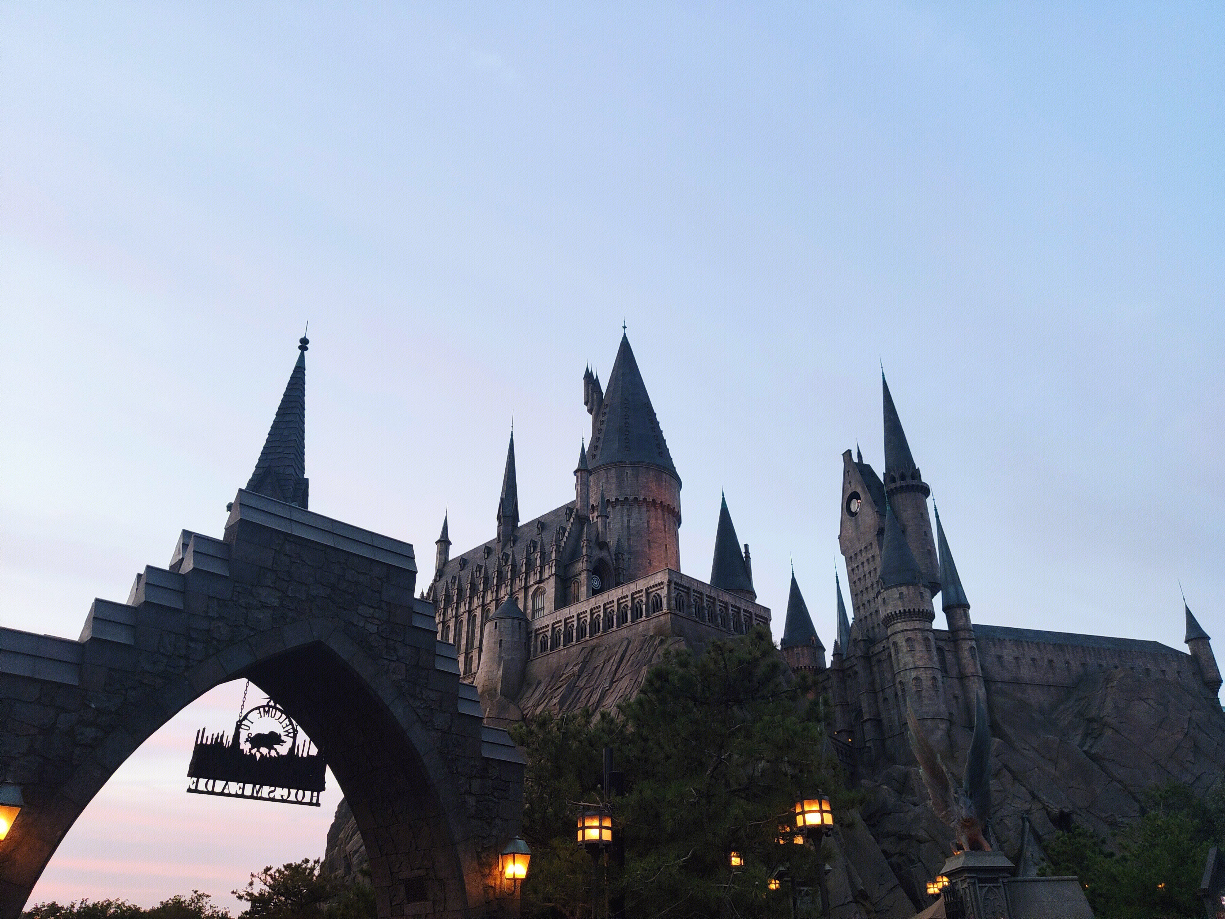 环球影城 Universal studios 哈利波特 魔法城堡