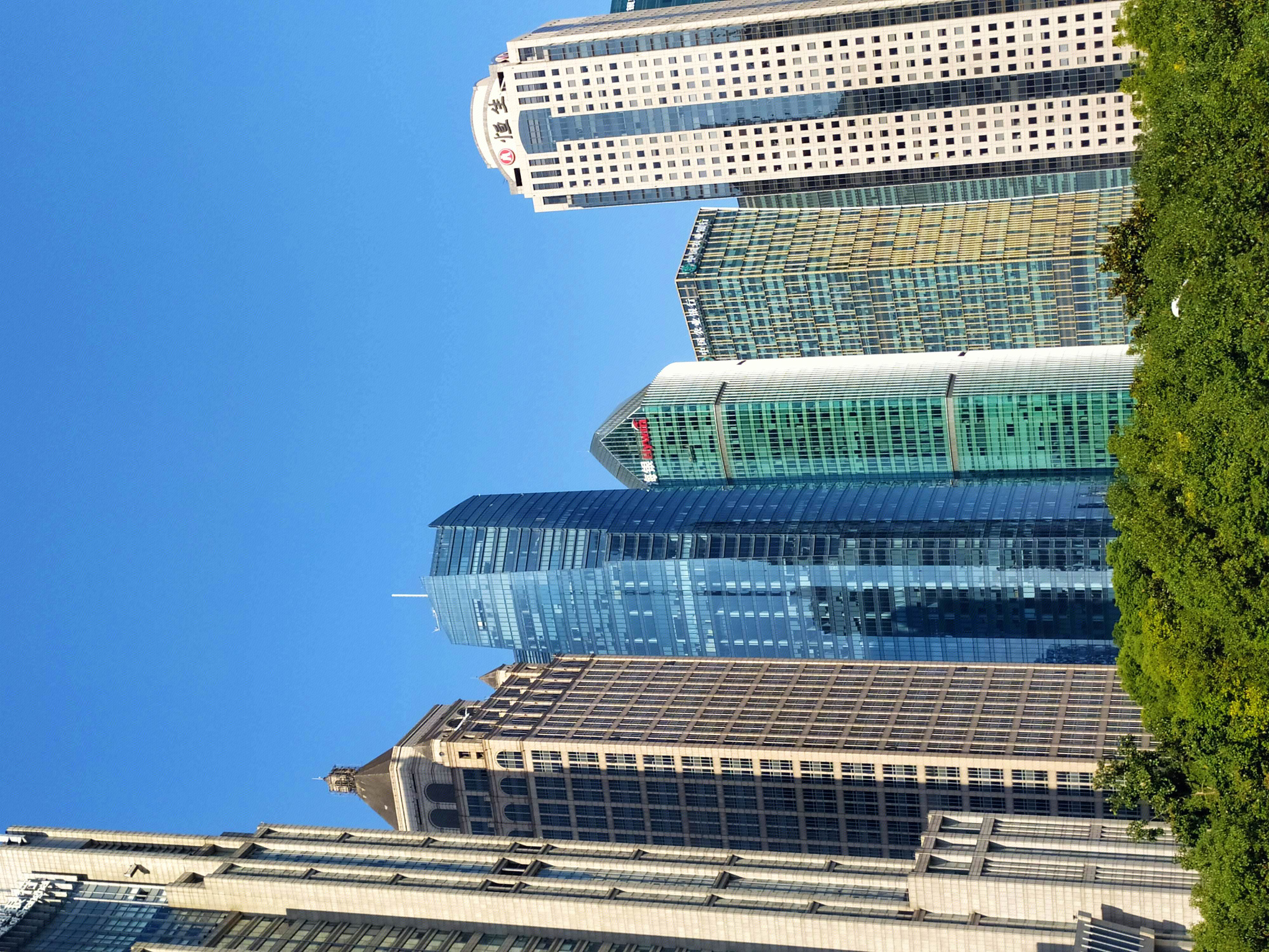 陆家嘴 浦东 金融城 写字楼 高楼 大厦 上海 城市