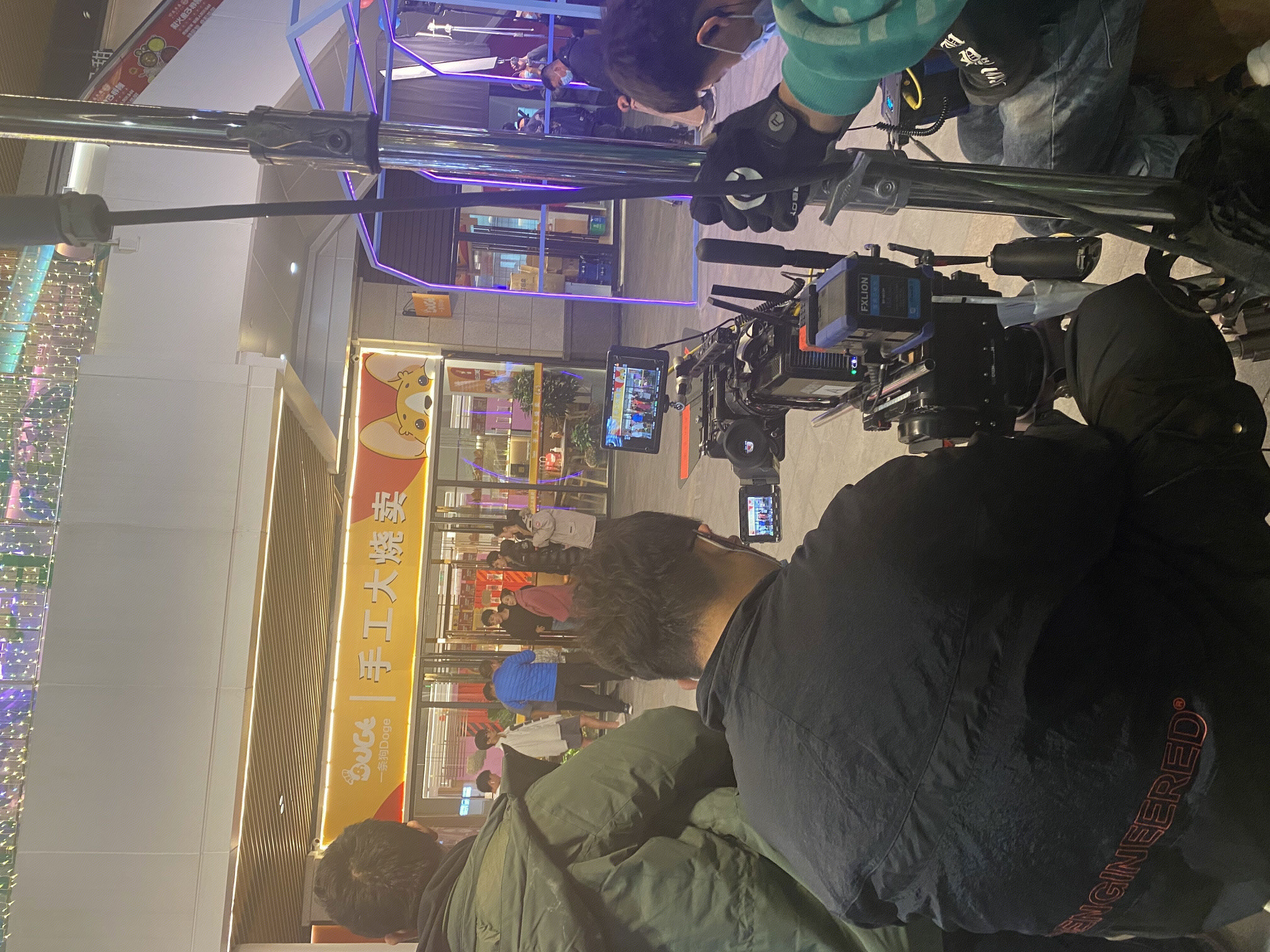 影视拍摄 拍电影电视 拍摄现场