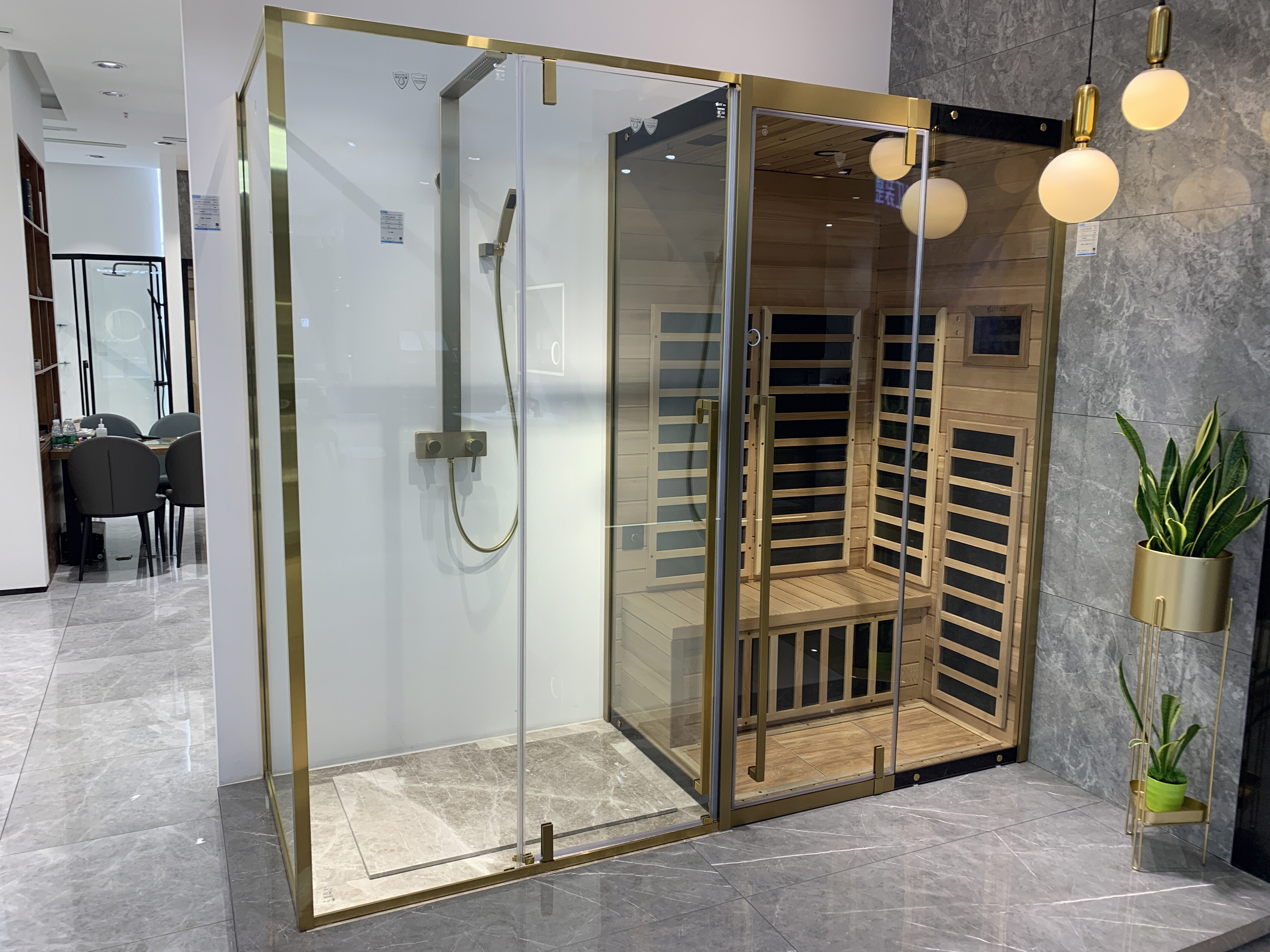 淋浴房 汗蒸房 装修