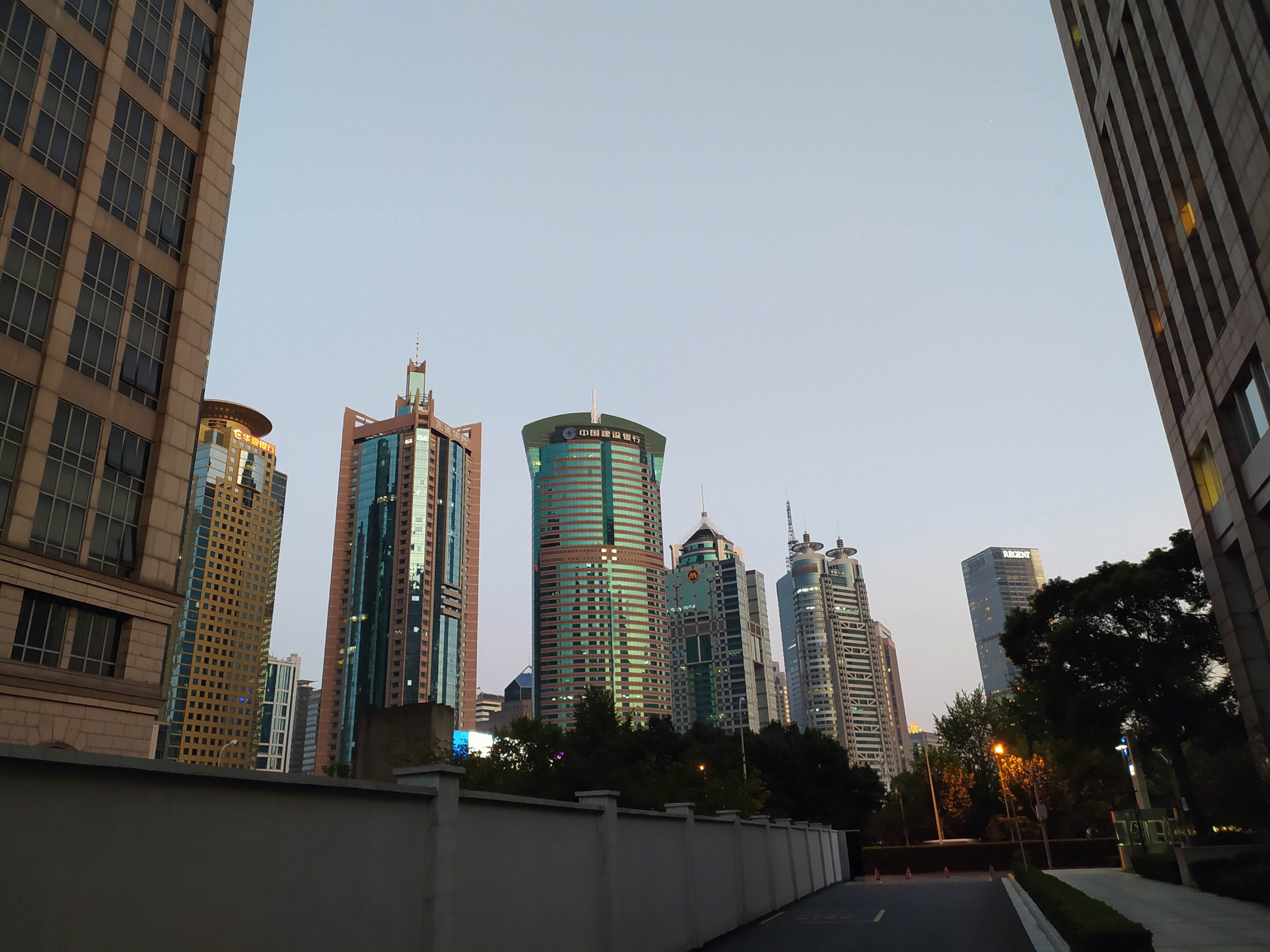 金融机构 陆家嘴 浦东 金融城 上海 夜景