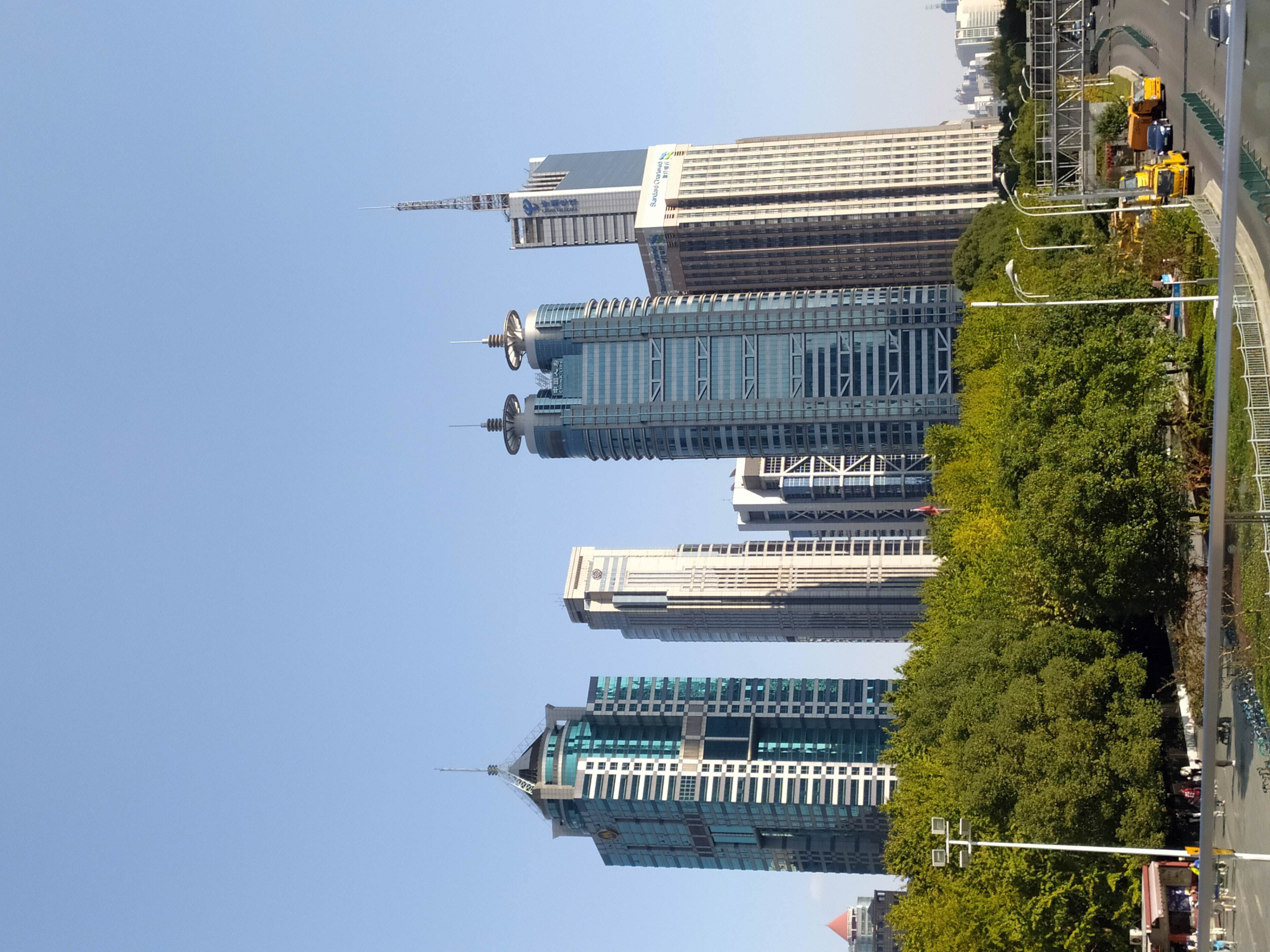 陆家嘴 浦东 金融城 写字楼 高楼 大厦 上海 城市