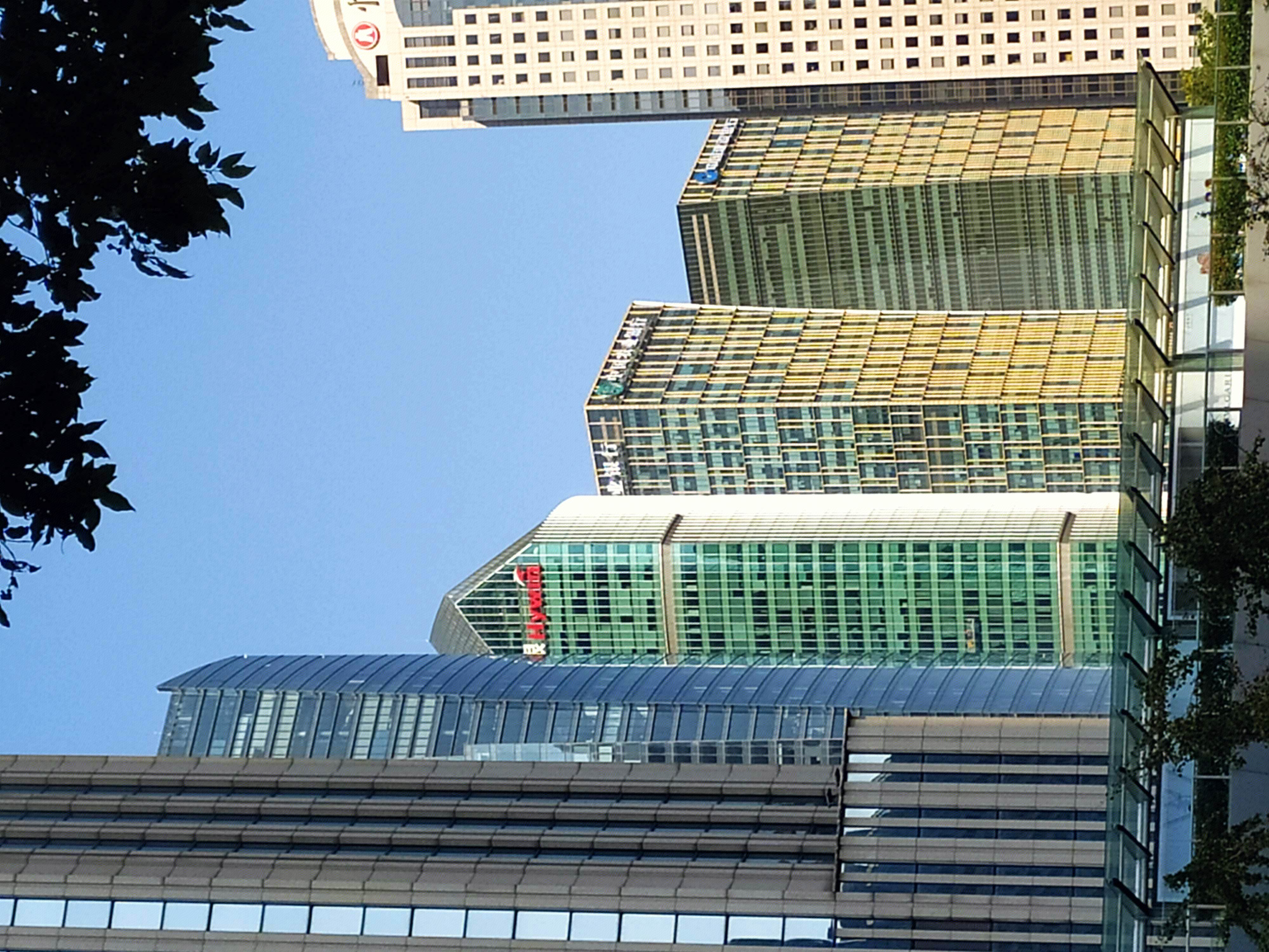 陆家嘴 浦东 金融城 写字楼 高楼 大厦 上海 城市