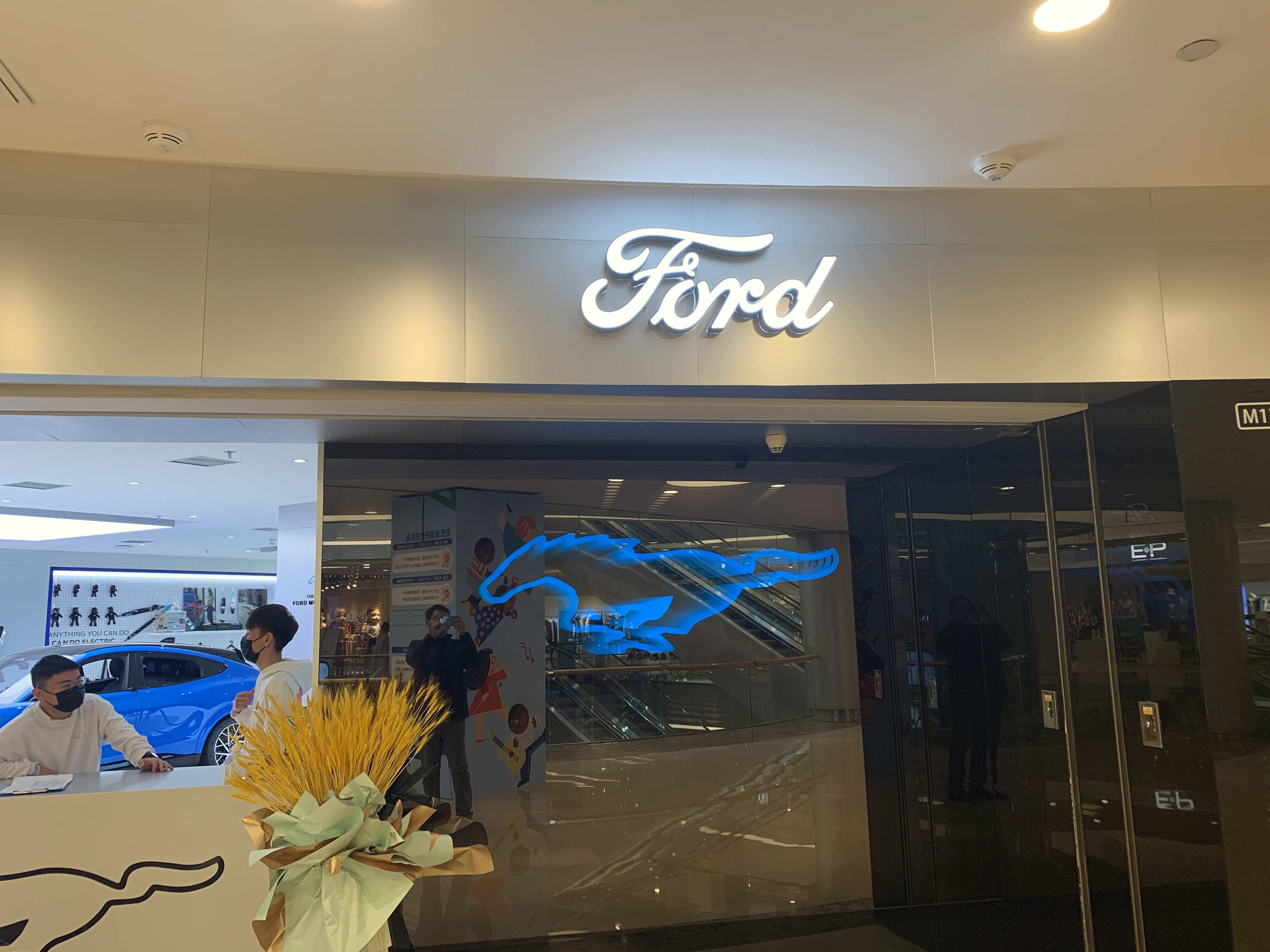 福特汽车 ford 野马 mustang mach E 电动车 新能源汽车