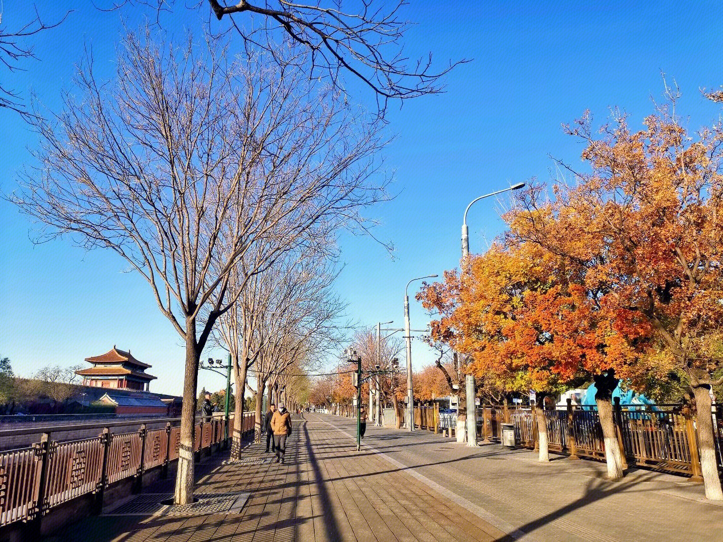 故宫 护城河 角楼