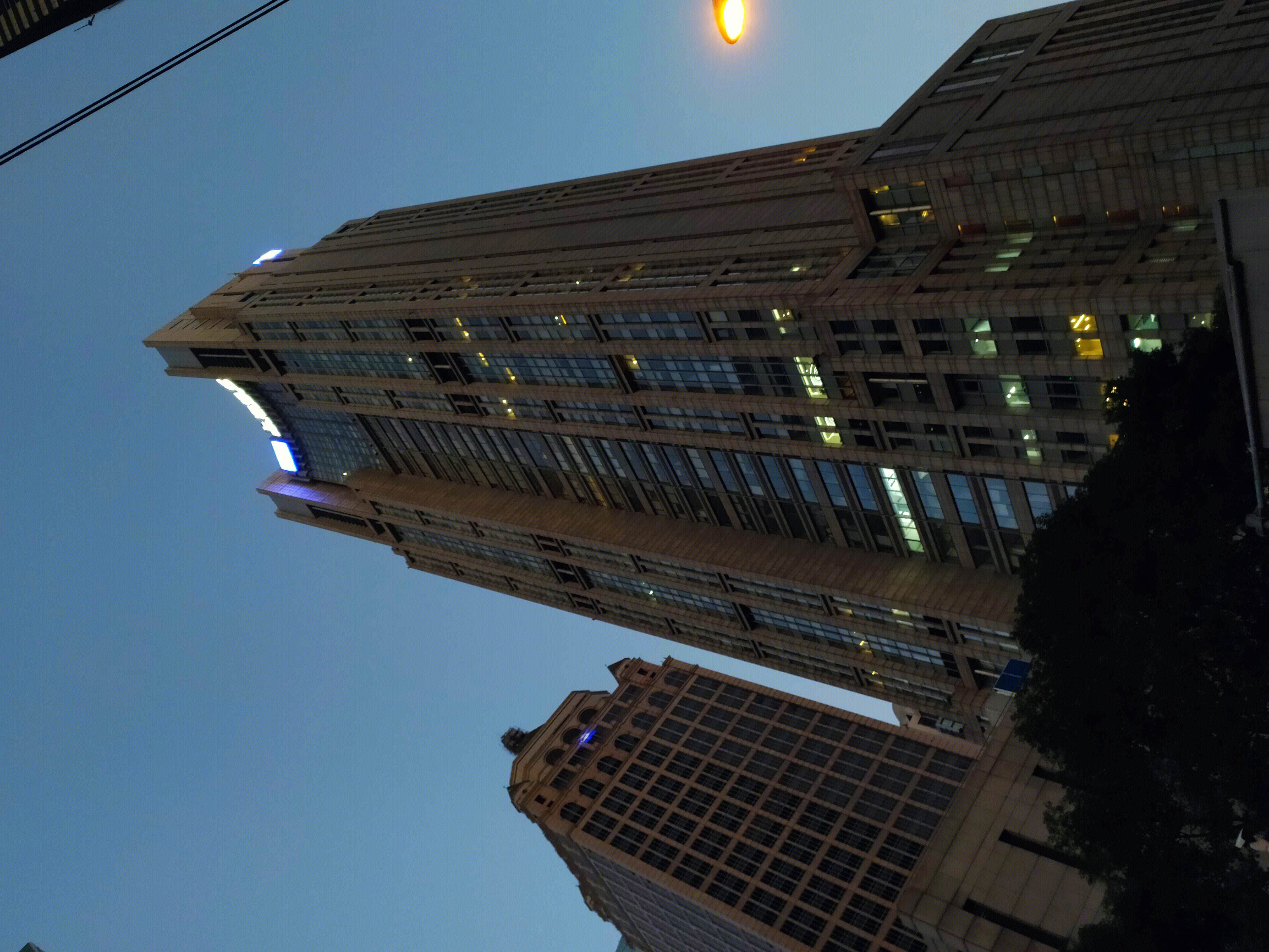 金融机构 写字楼 陆家嘴 浦东 金融城 上海 夜景