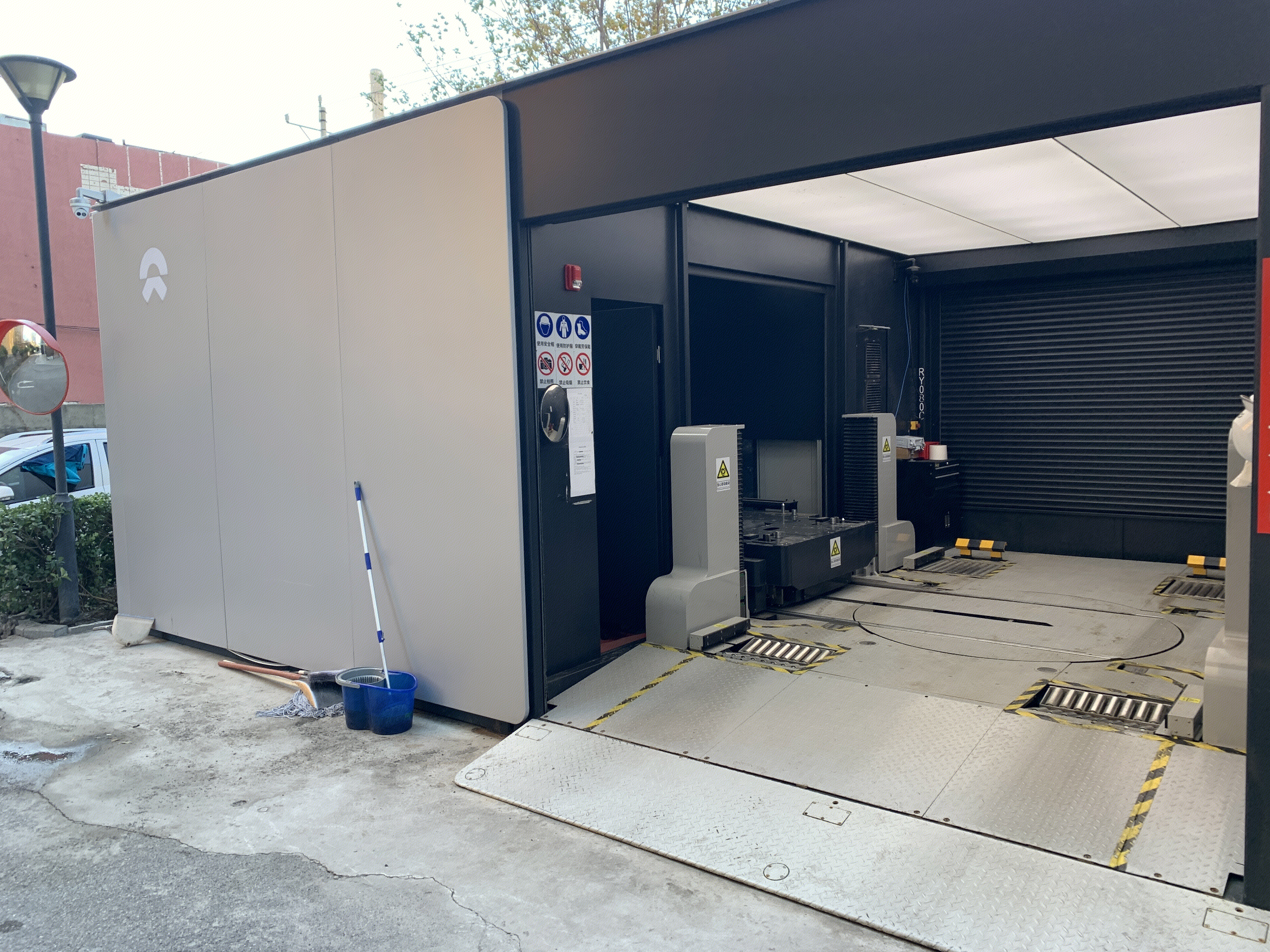 蔚来 nio 换电站 新能源 电动车