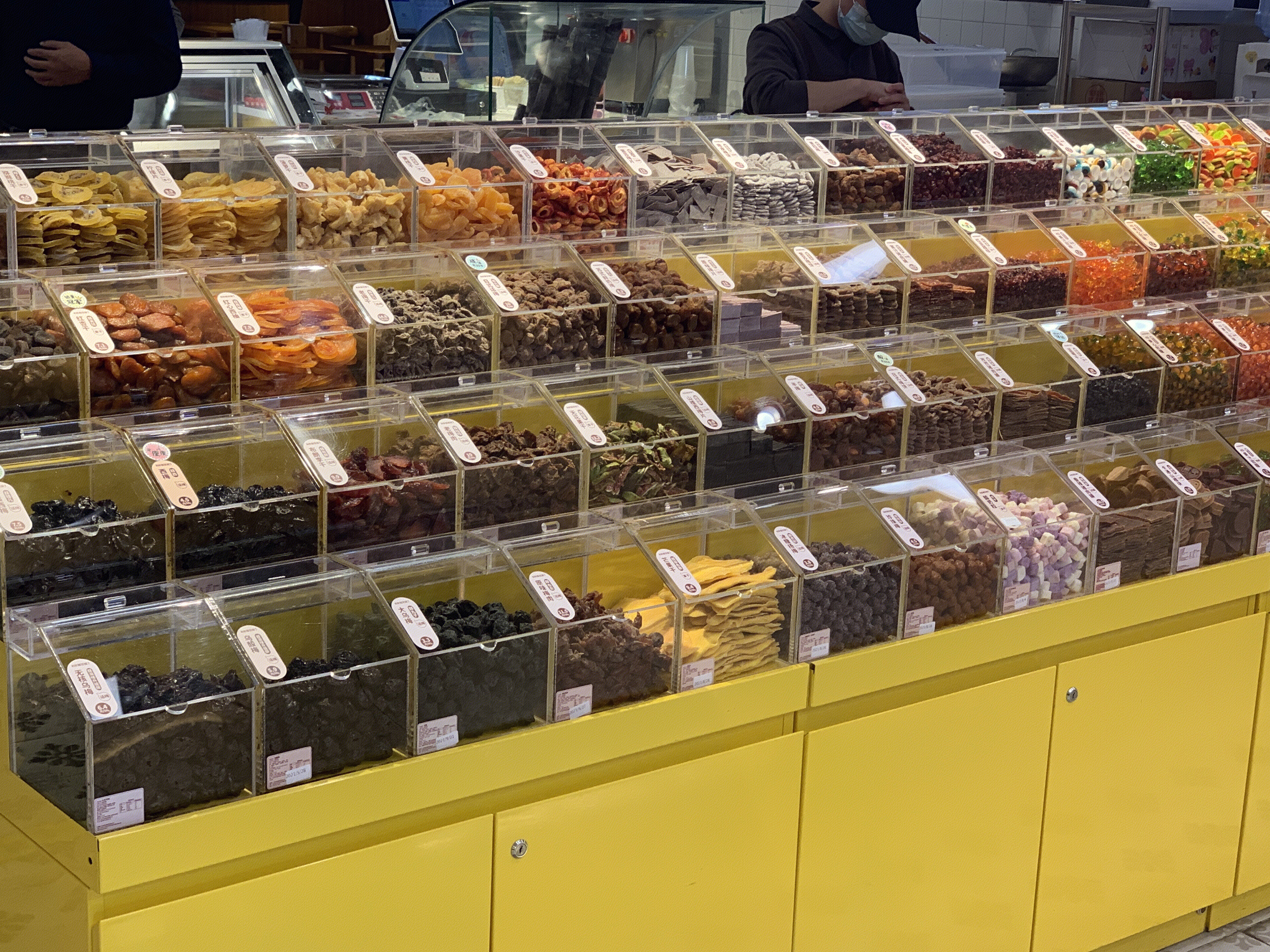 干果 零食 果脯 超市 货架