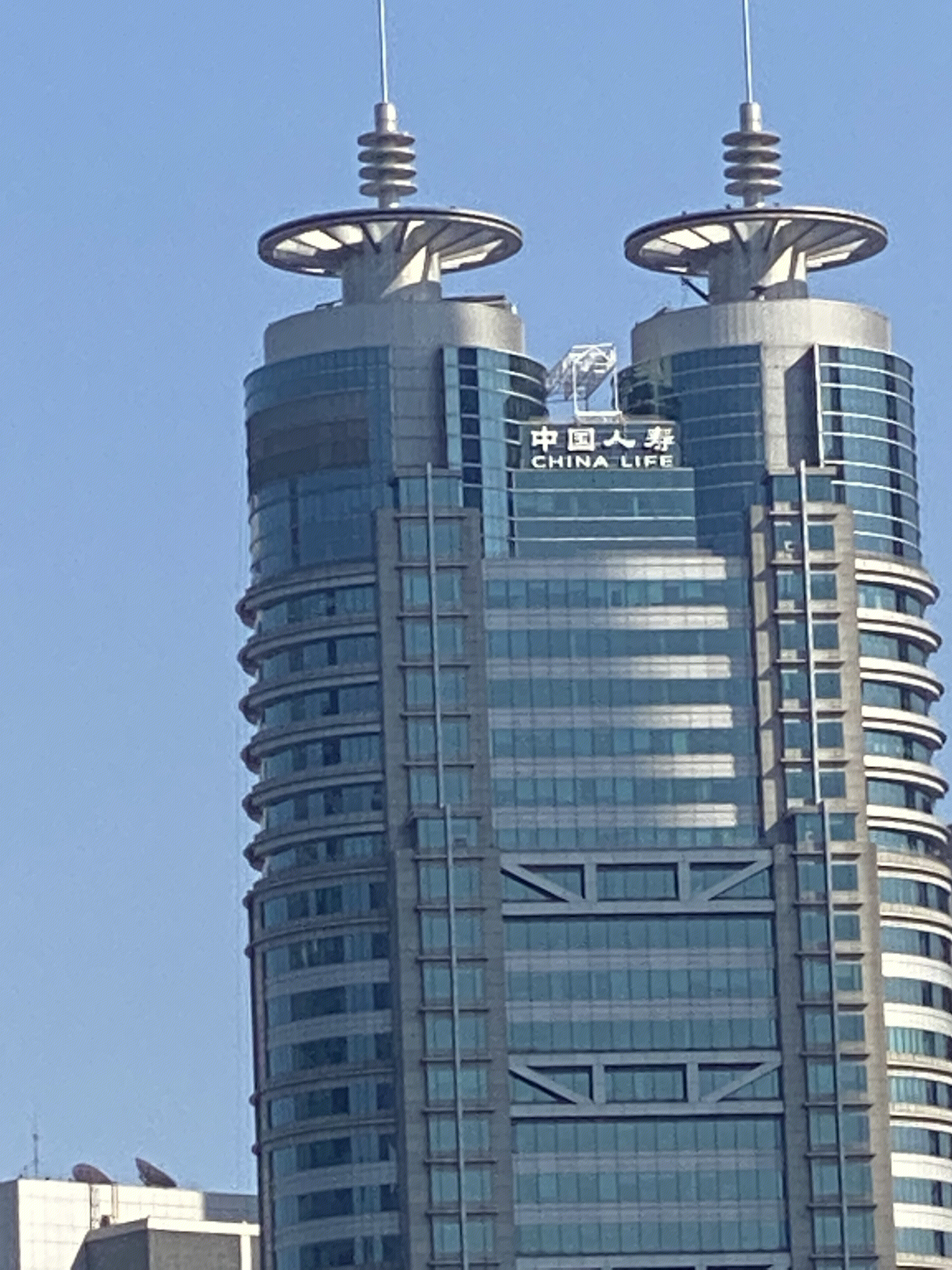 中国人寿 陆家嘴 浦东 金融区 写字楼 高楼 大厦 上海 城市