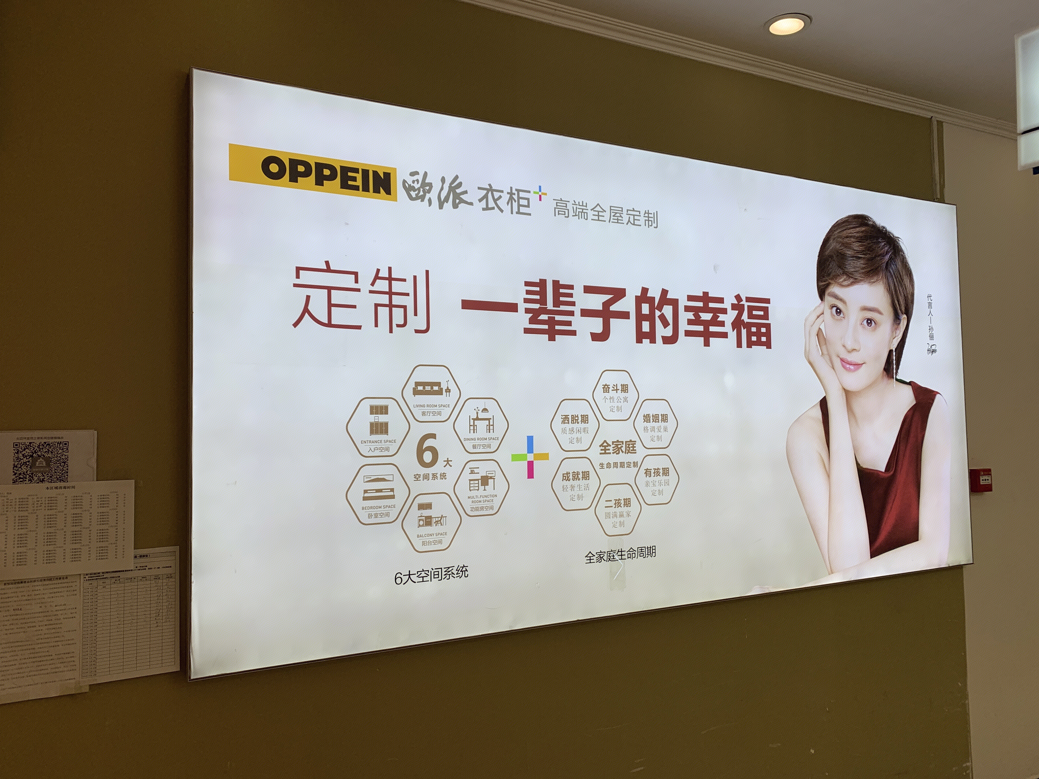 OPPEIN 欧派 衣柜 全屋定制 家装 装修 家具 孙俪