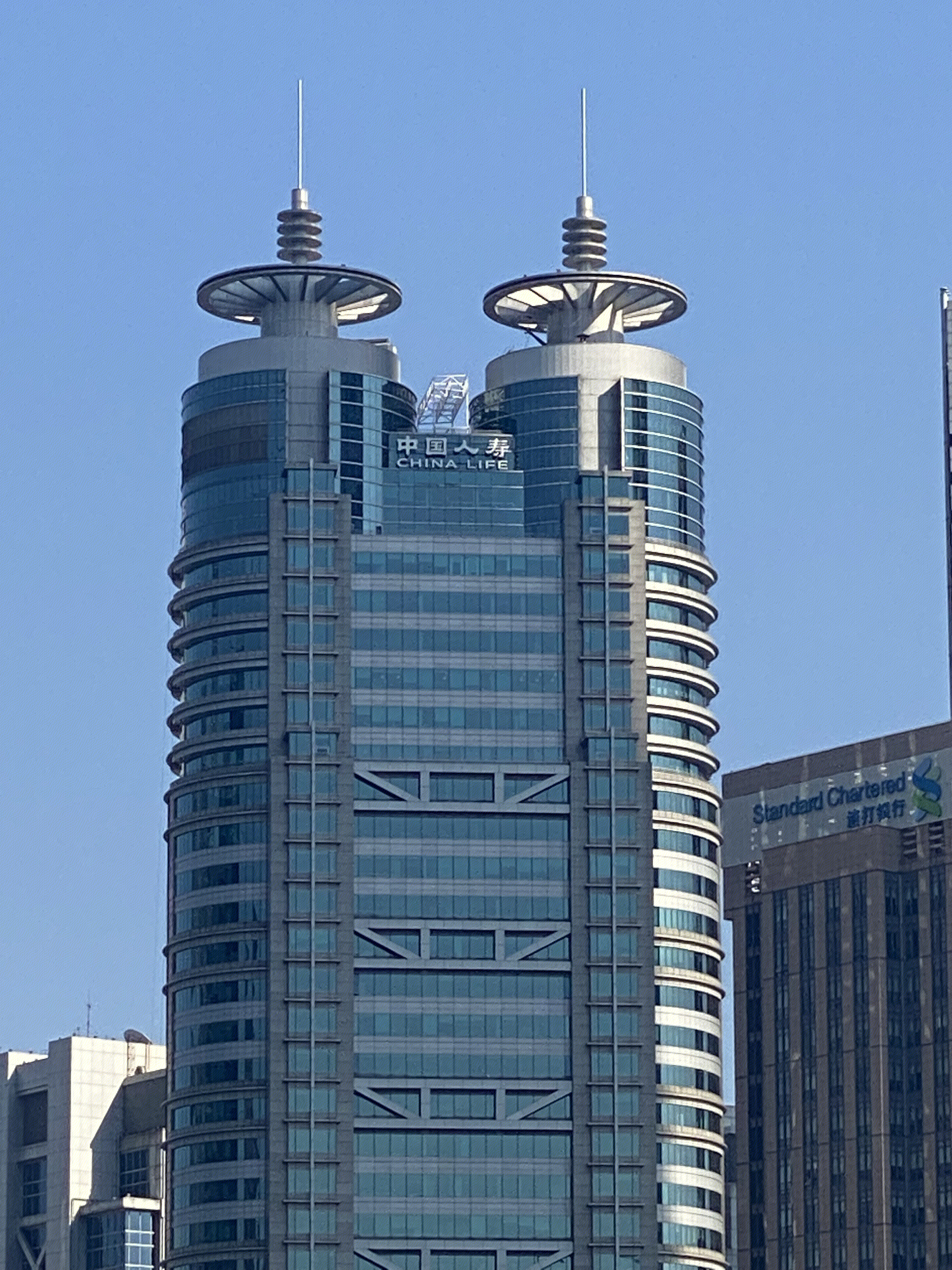 中国人寿 陆家嘴 浦东 金融区 写字楼 高楼 大厦 上海 城市