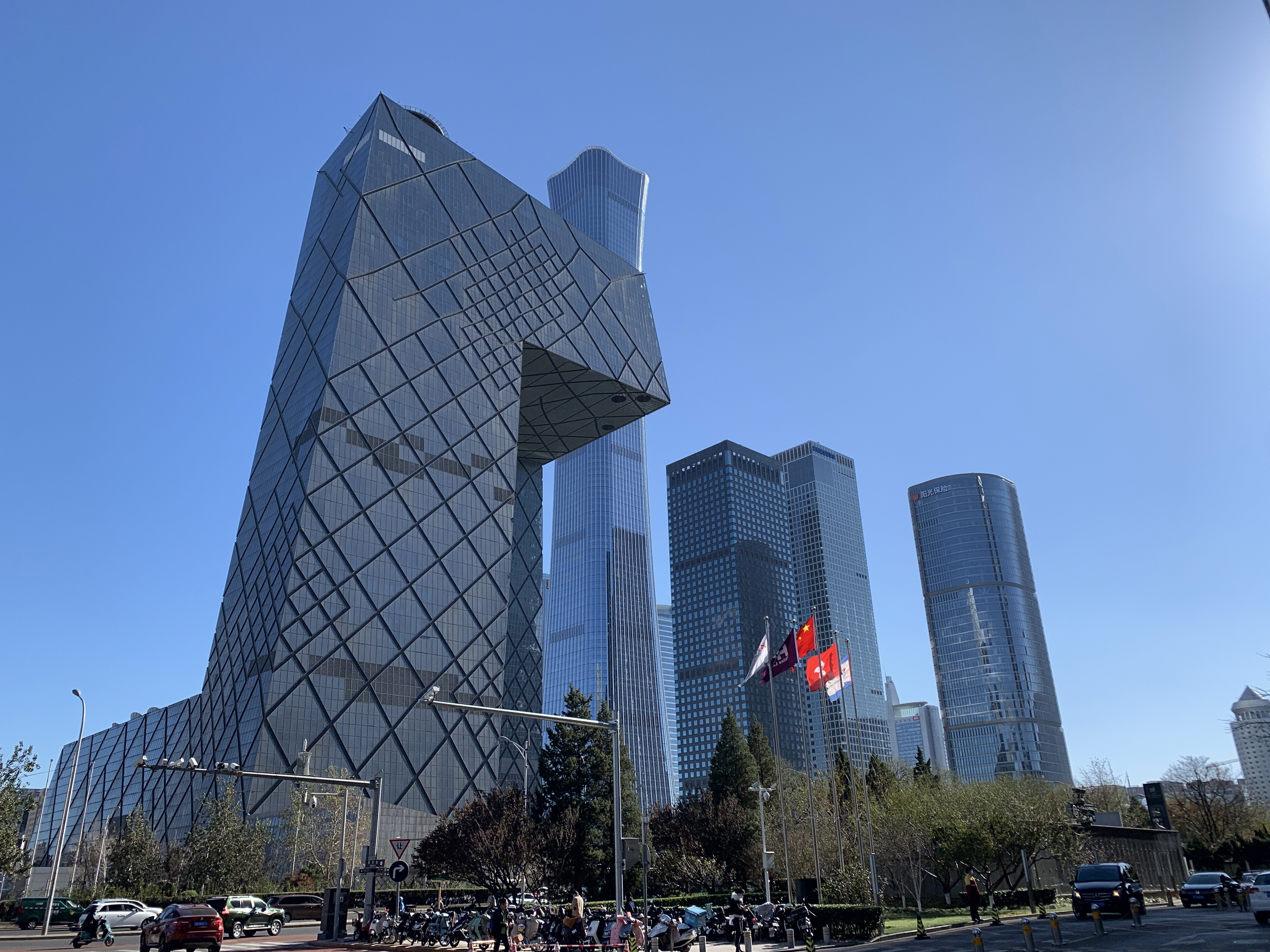 央视大楼 大裤衩 中国尊 国贸 CBD 金融 写字楼 办公楼 北京
