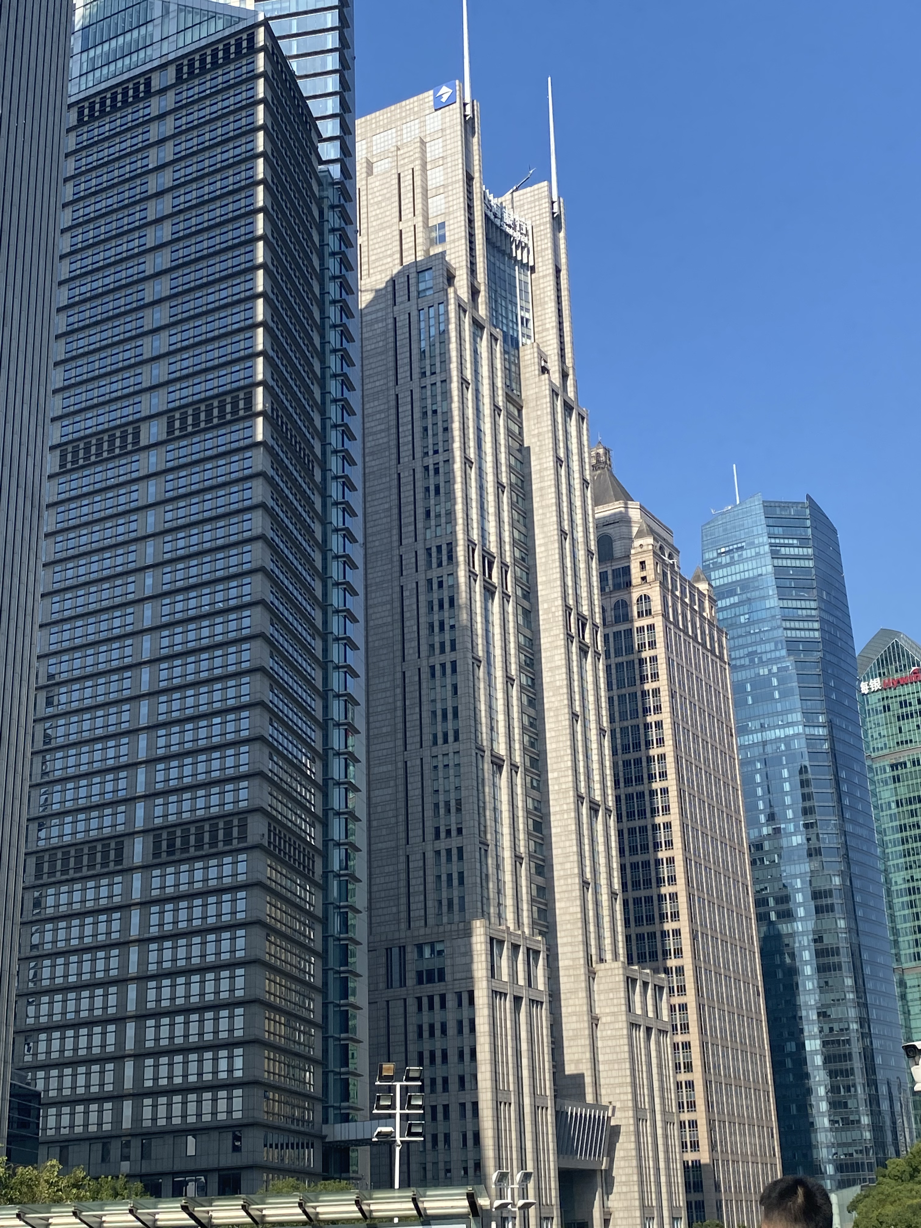 陆家嘴 浦东 金融区 写字楼 高楼 大厦 上海 城市