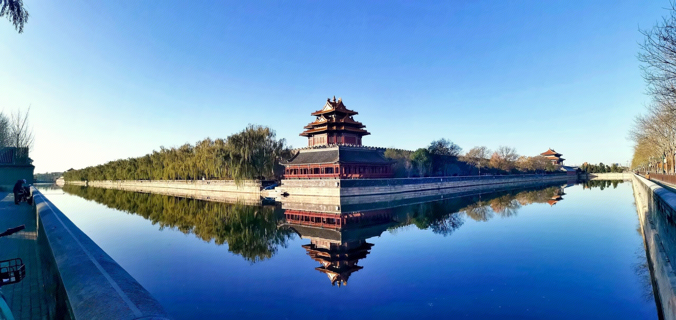 故宫 护城河 角楼