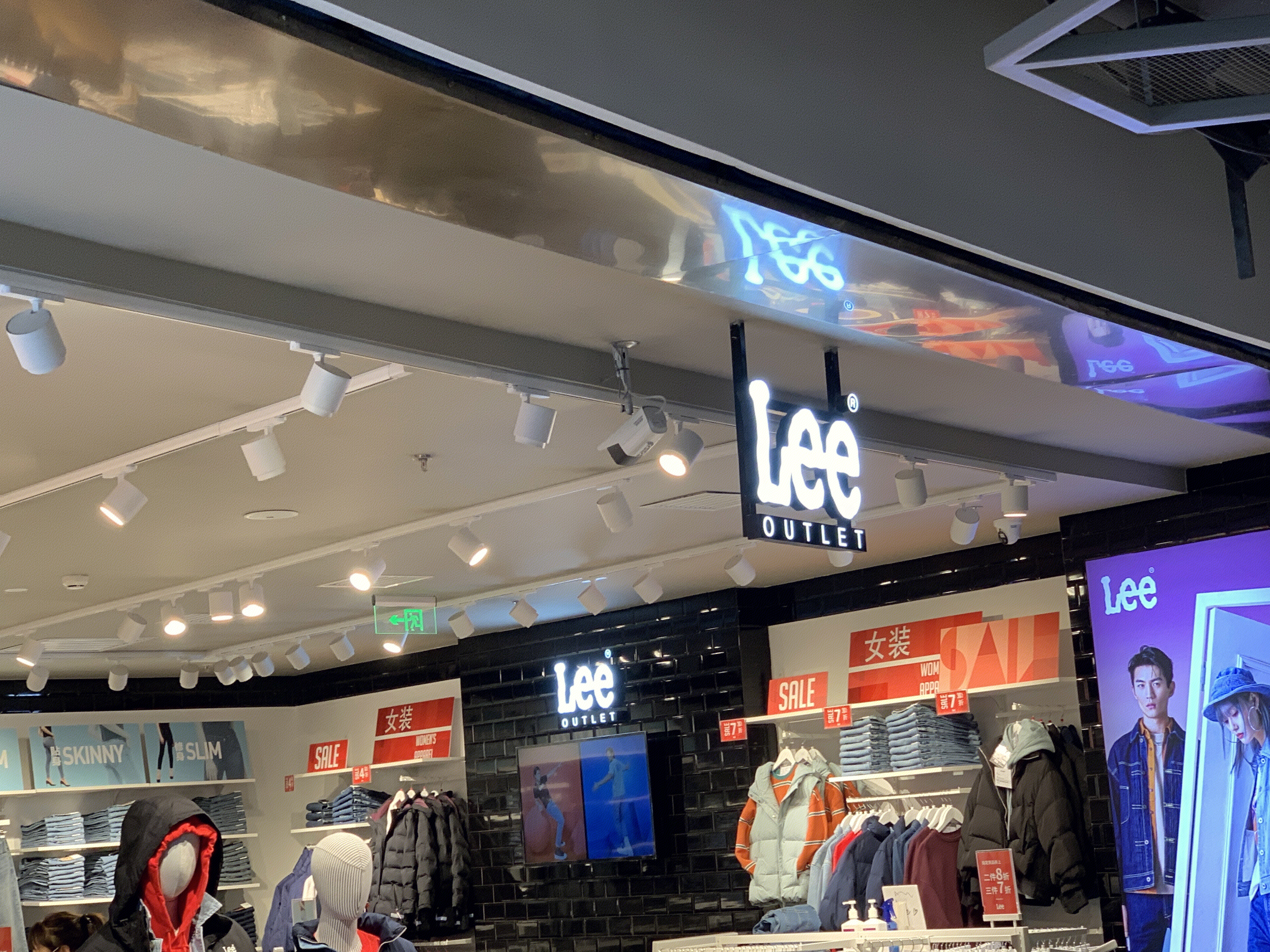 lee 牛仔裤 牛仔服装 美国