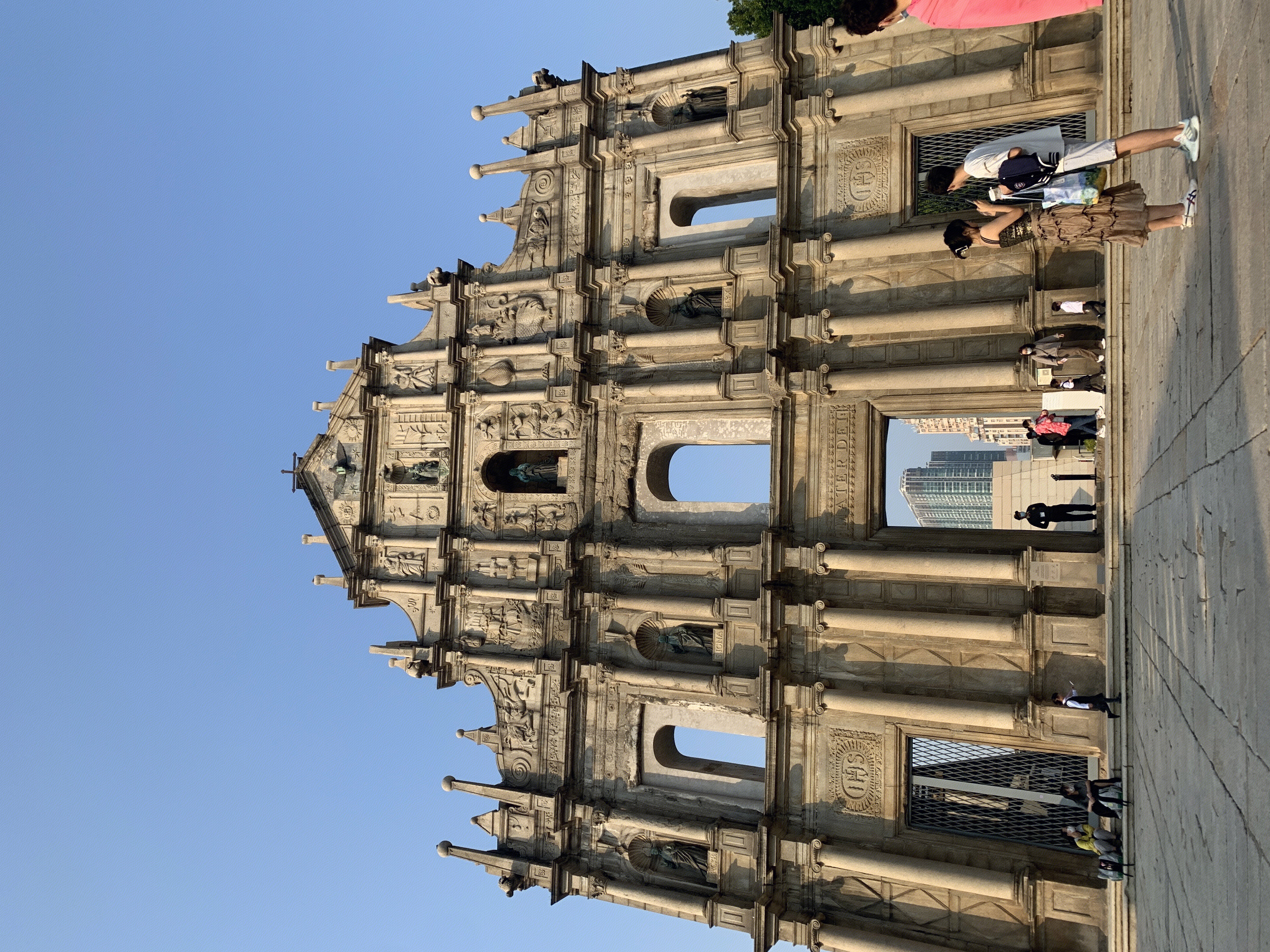 大三巴牌坊 澳门标志建筑物 圣保禄大教堂遗址