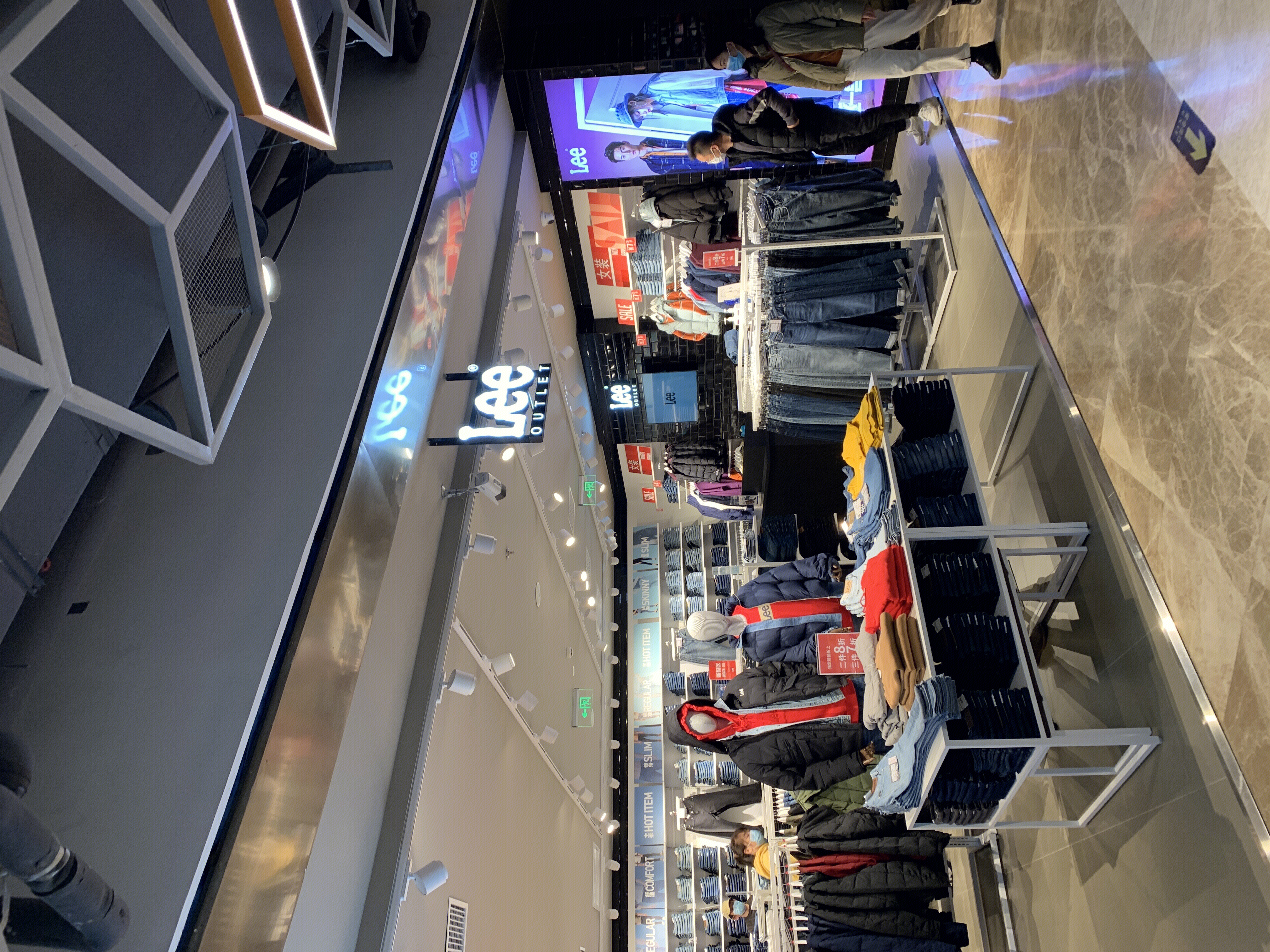 lee 牛仔裤 牛仔服装 美国