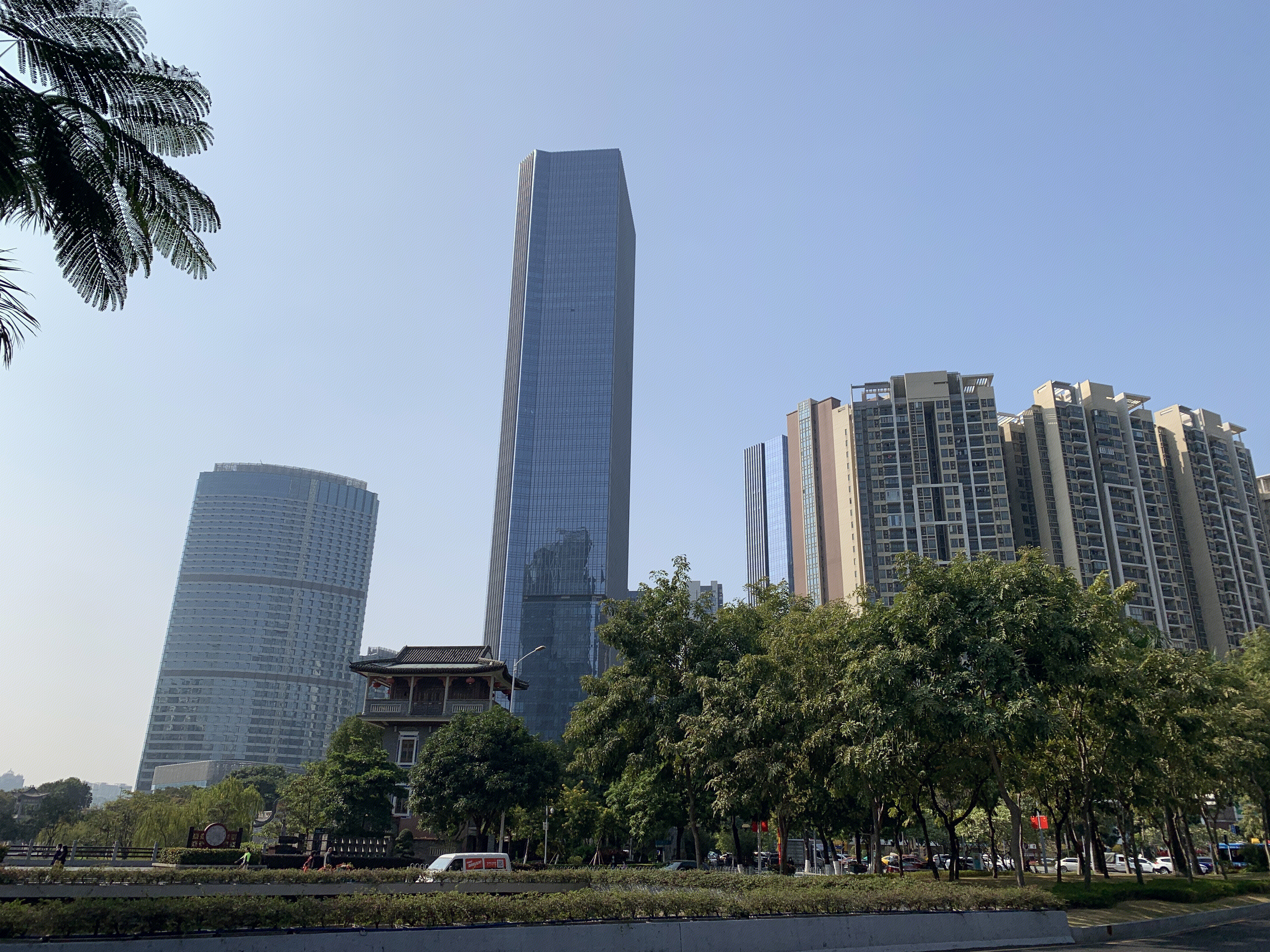 广州 珠江新城 城市 大楼 街景