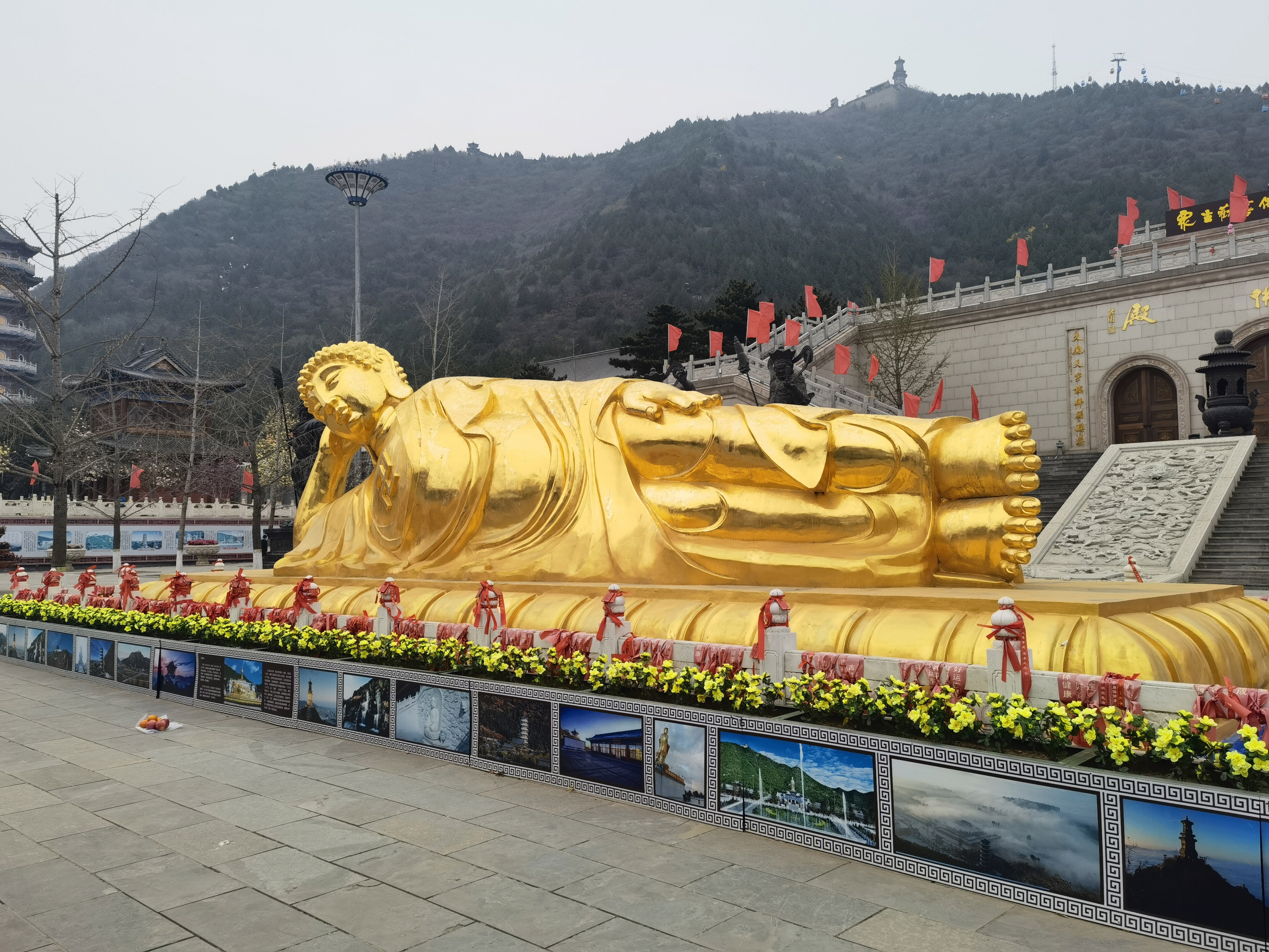 卧佛 菩萨 佛教 寺庙 冶仙塔风景区