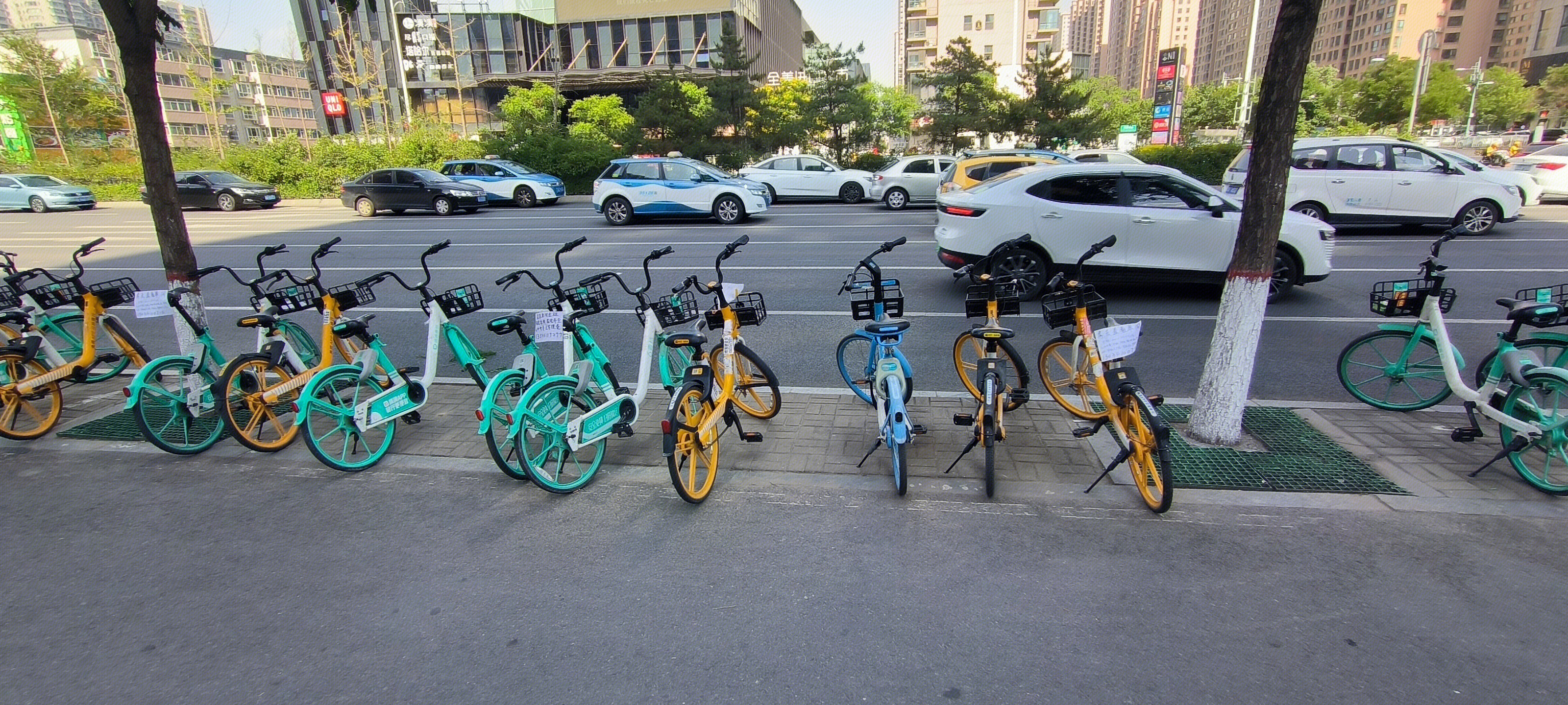 共享单车 青桔 美团