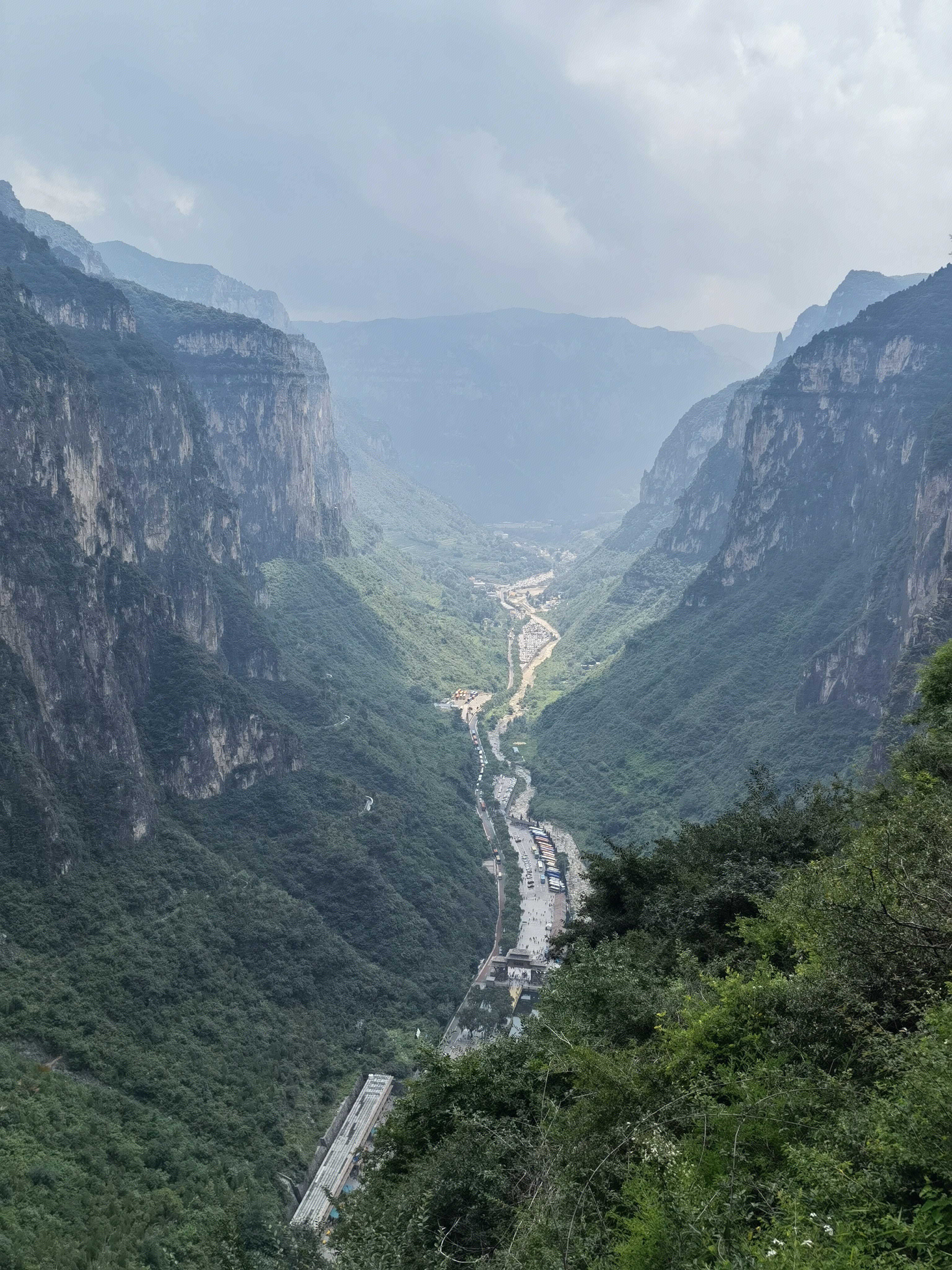 太行山 八泉峡景区 高山 山峰 山谷 裂谷