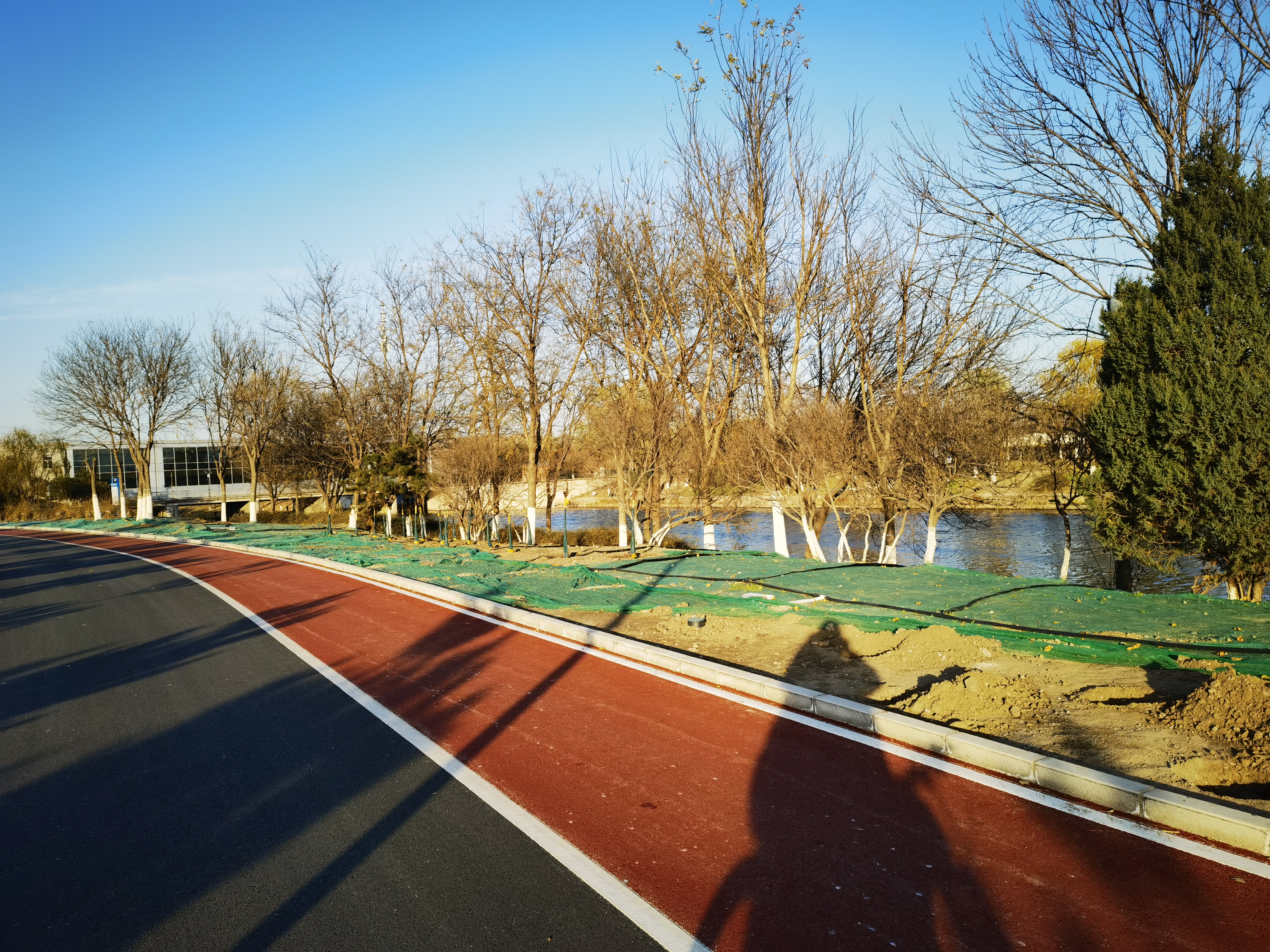 温榆河公园 北京 慢行道