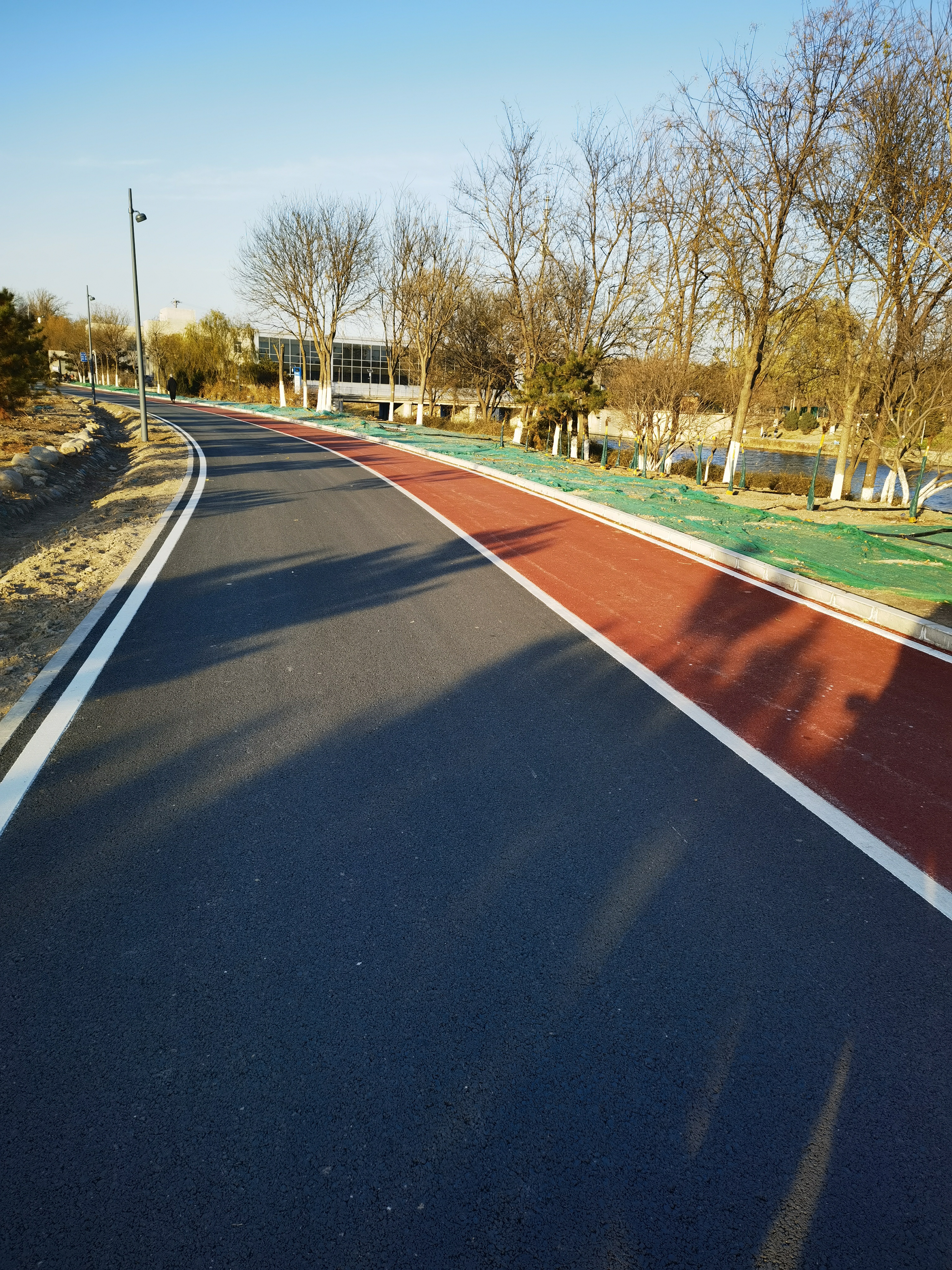 温榆河公园 北京 慢行道