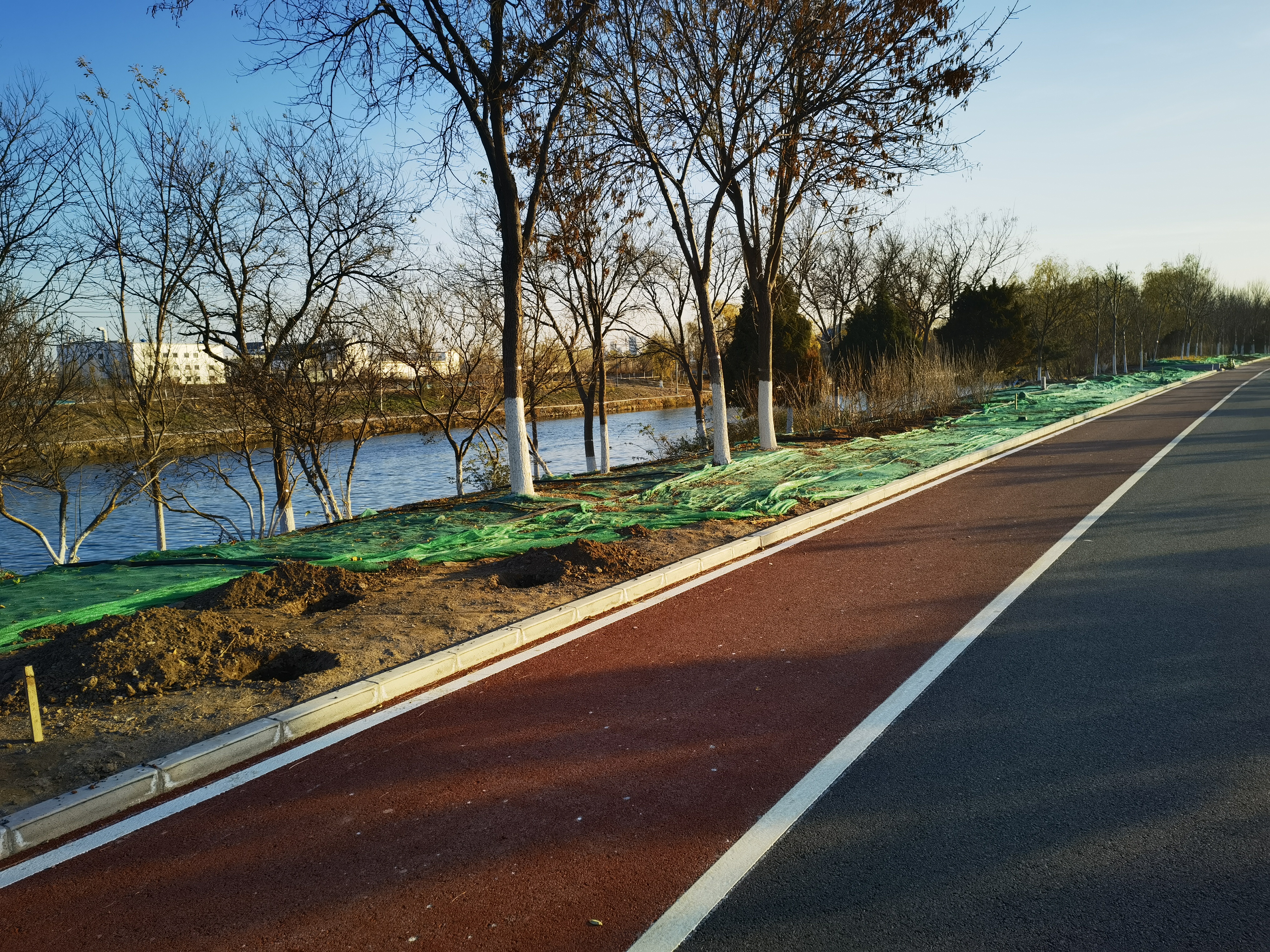 温榆河公园 北京 慢行道