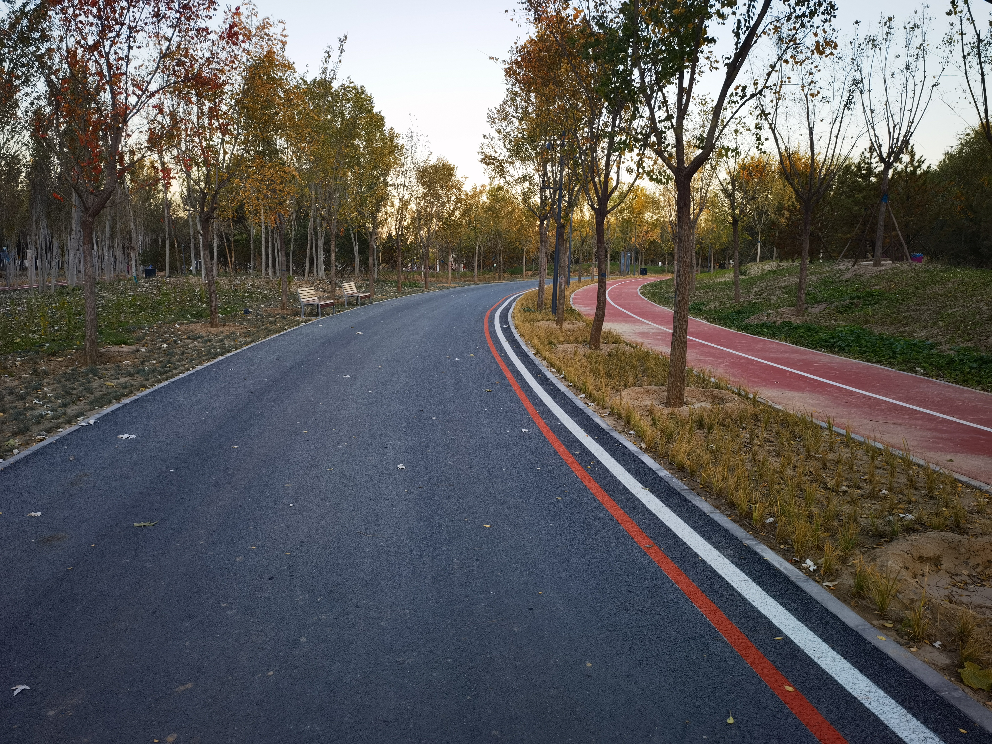 运动步道 北京温榆河公园