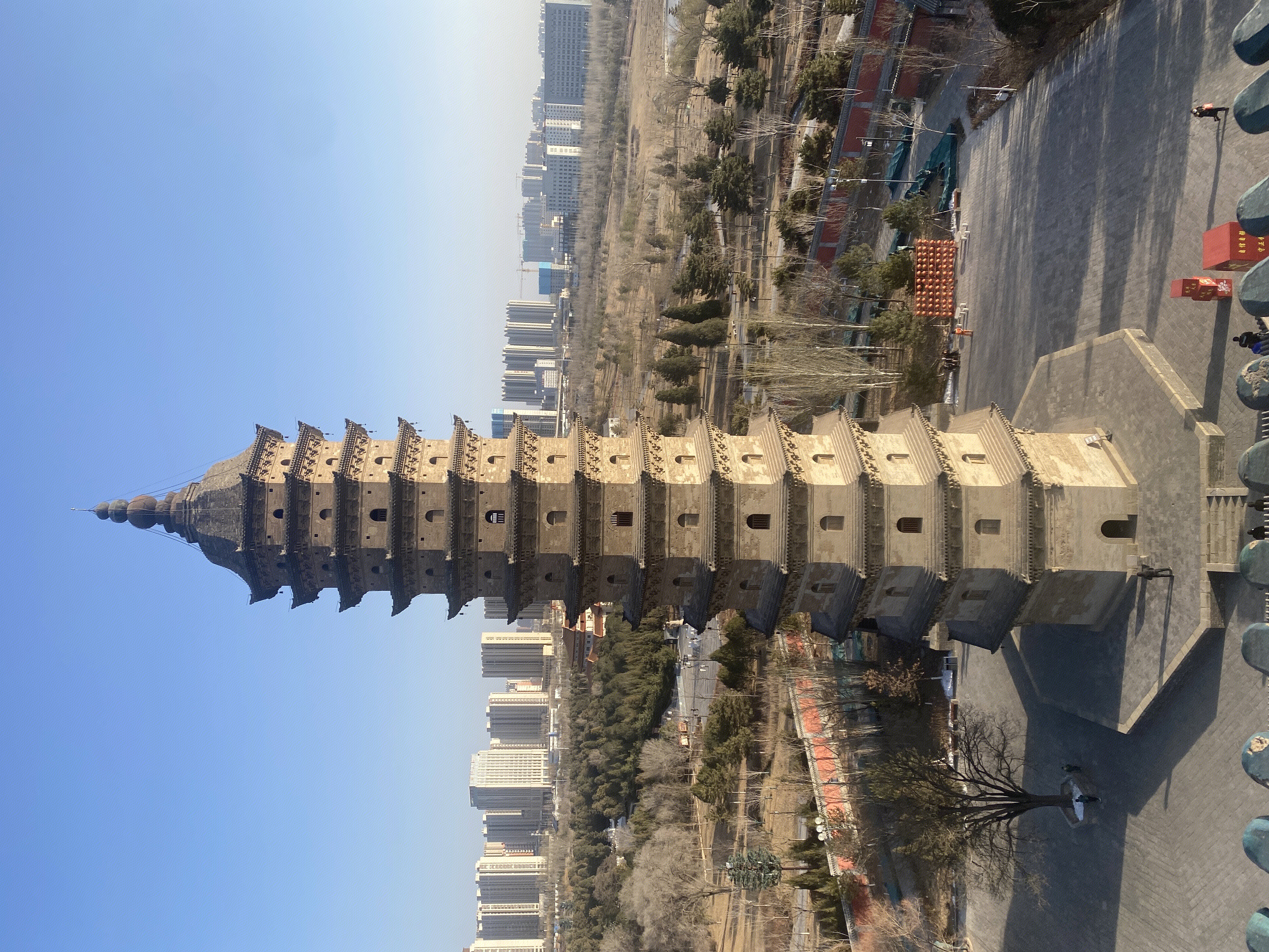 永祚寺双塔 凌霄双塔 山西太原