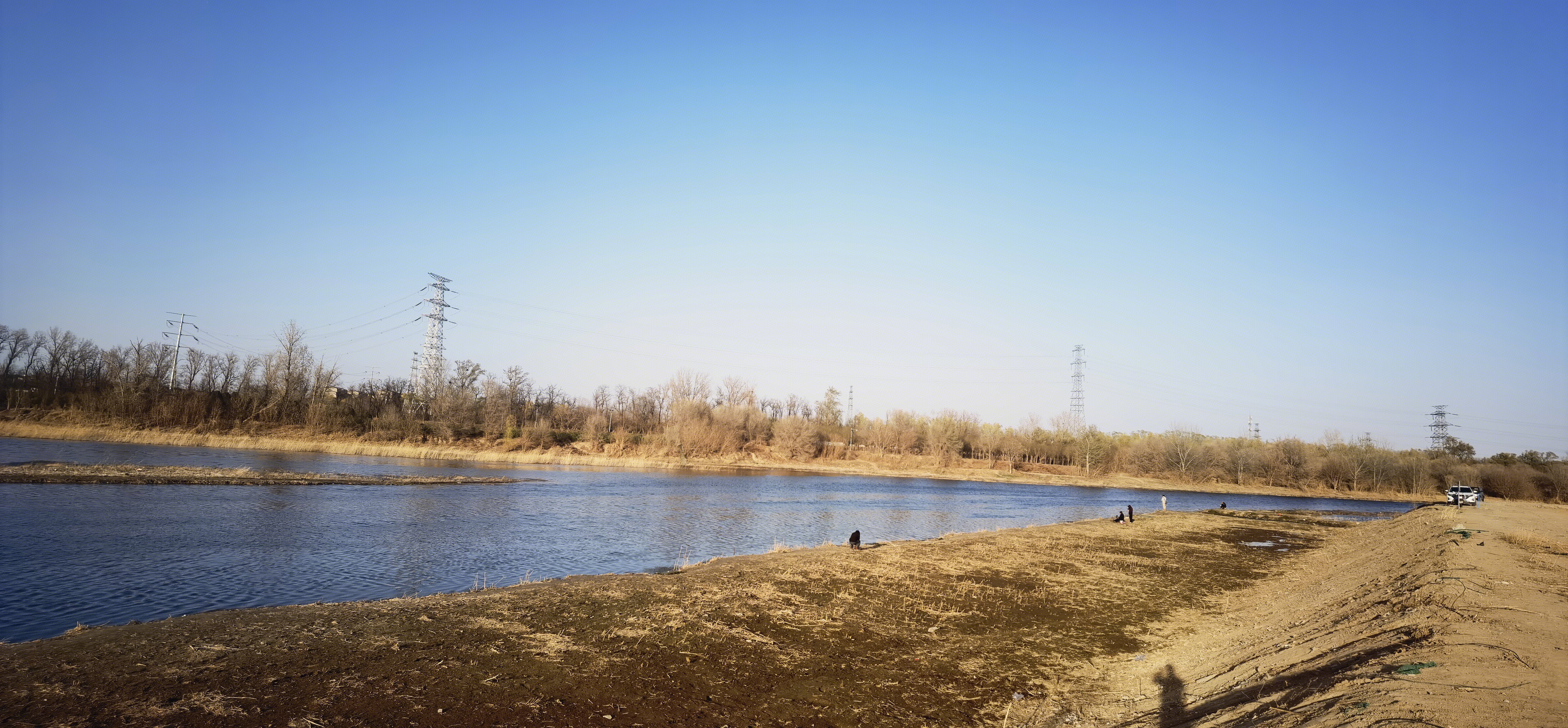 温榆河和清河  交汇处  交接 河流