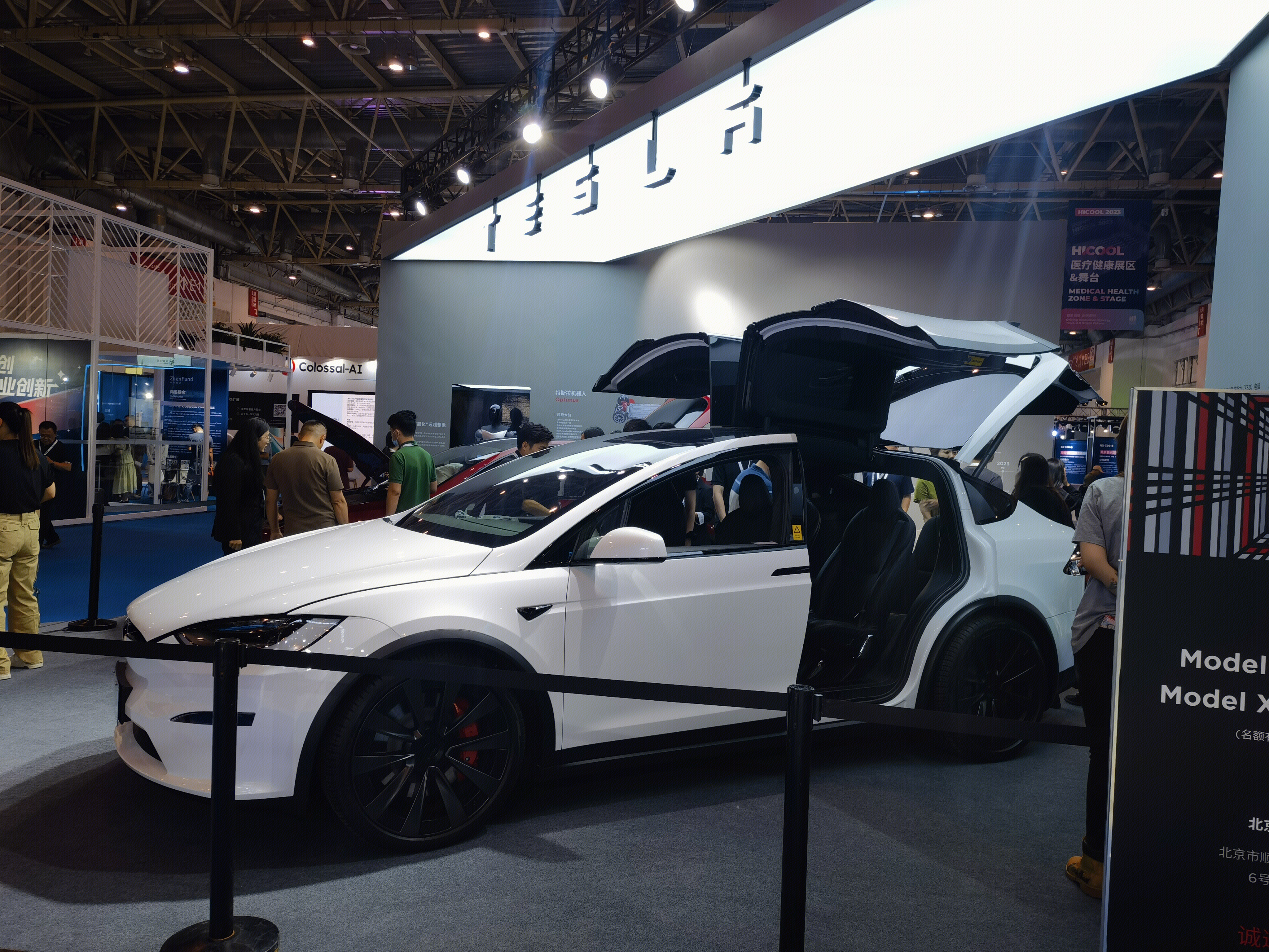 特斯拉 TESLA 汽车 汽车展 销售