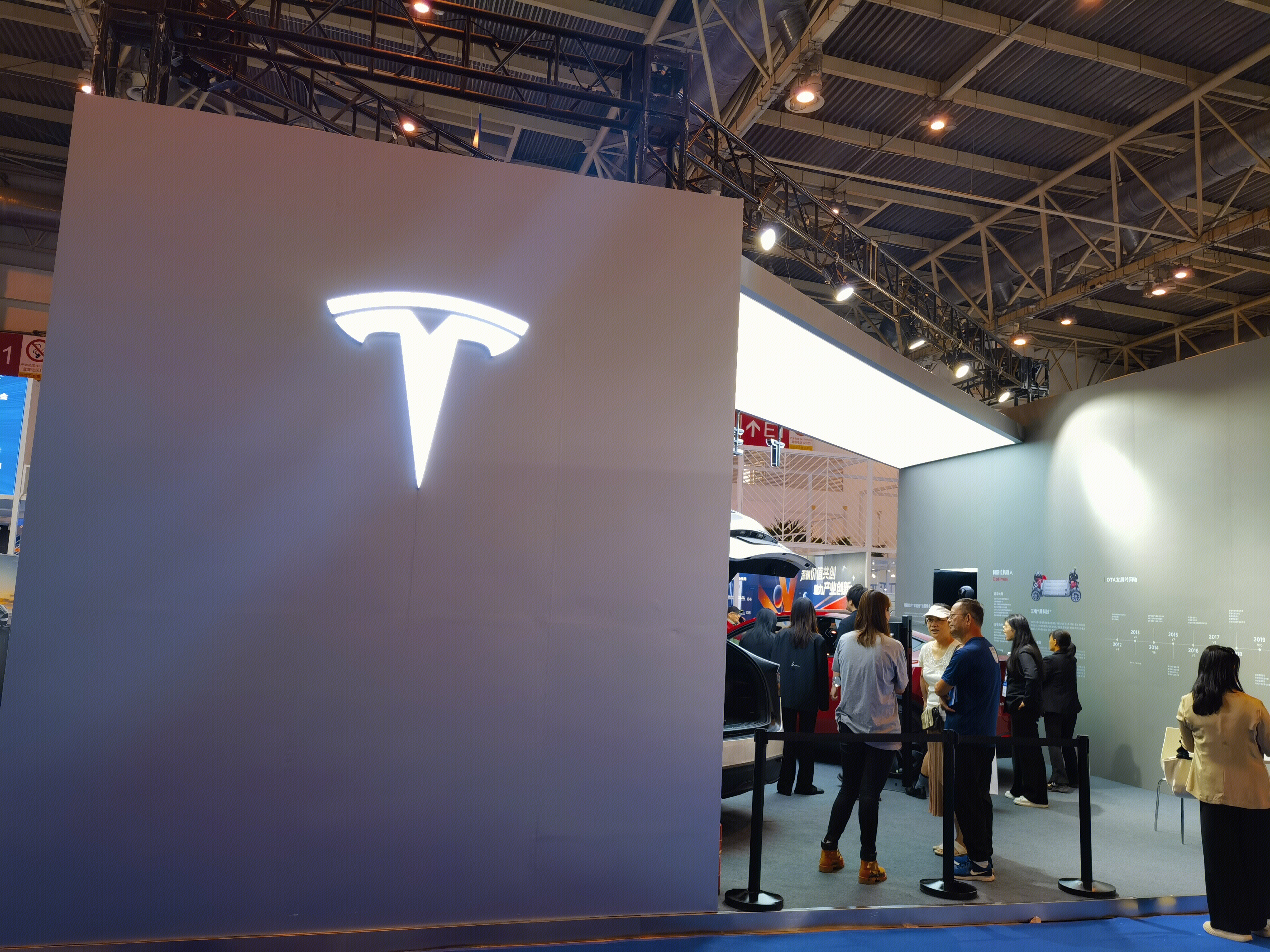 特斯拉汽车  汽车展 TESLA 汽车