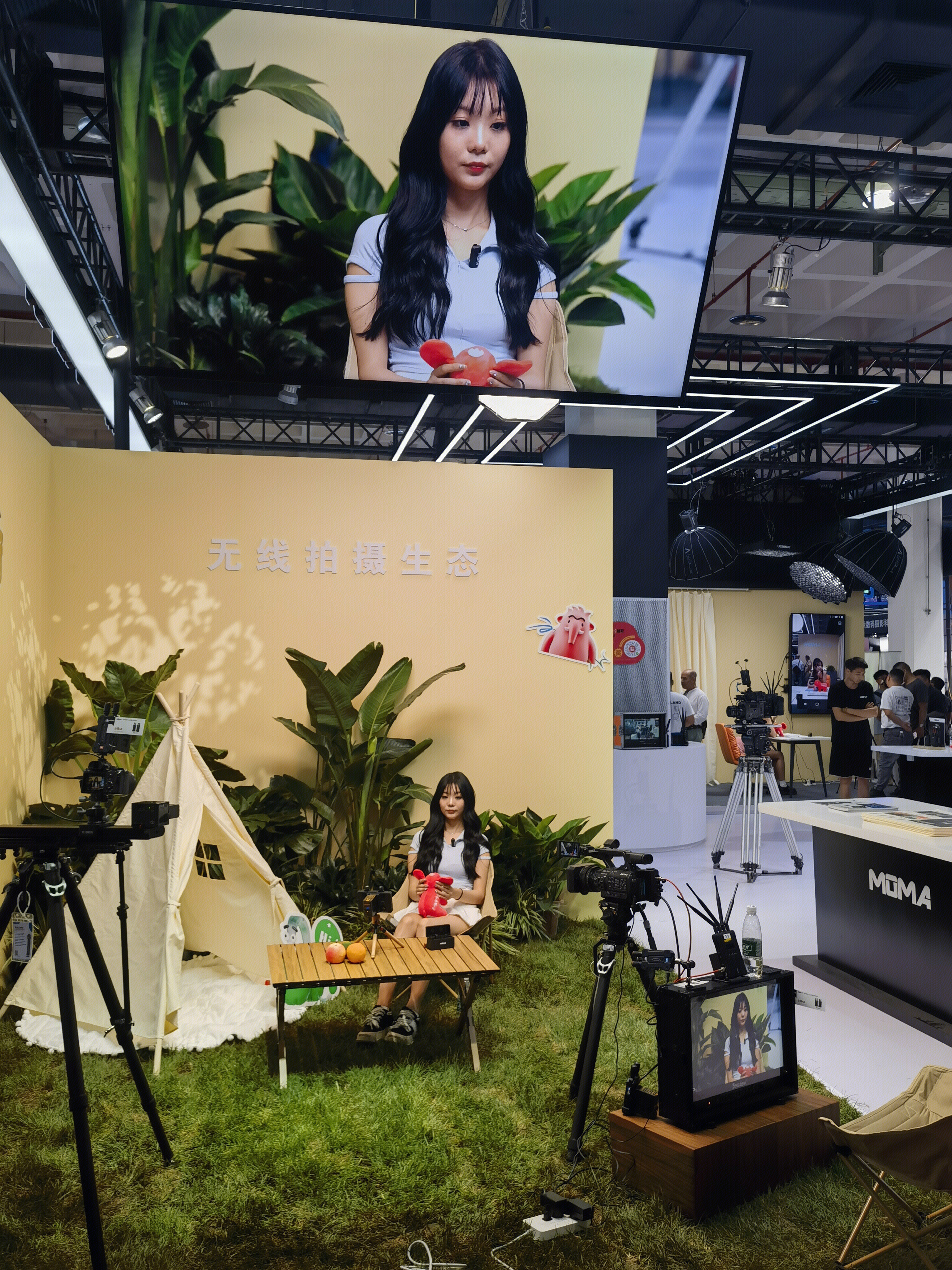 无线拍摄生态 无线直播