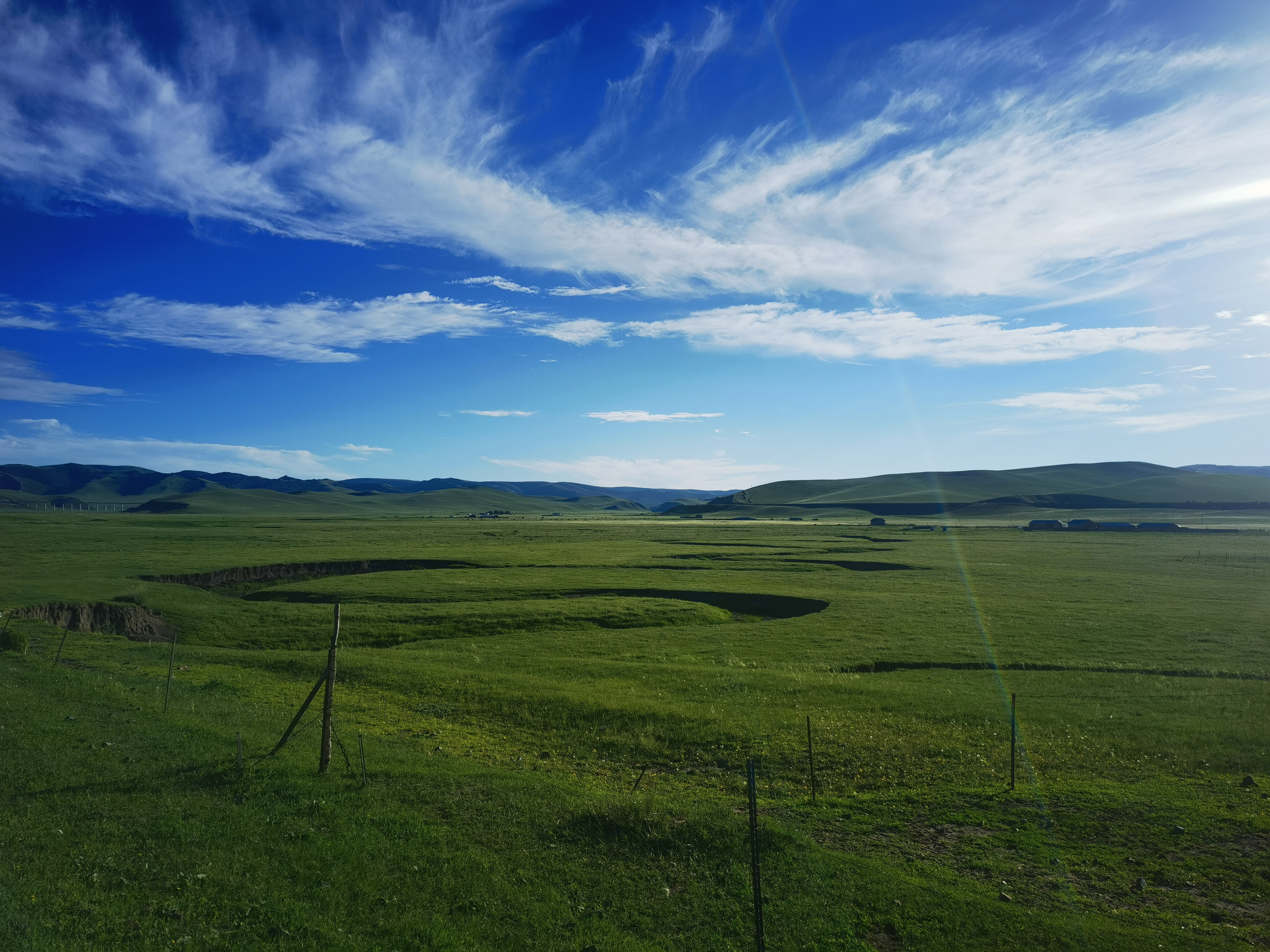 草原 河流 内蒙古 锡林郭勒