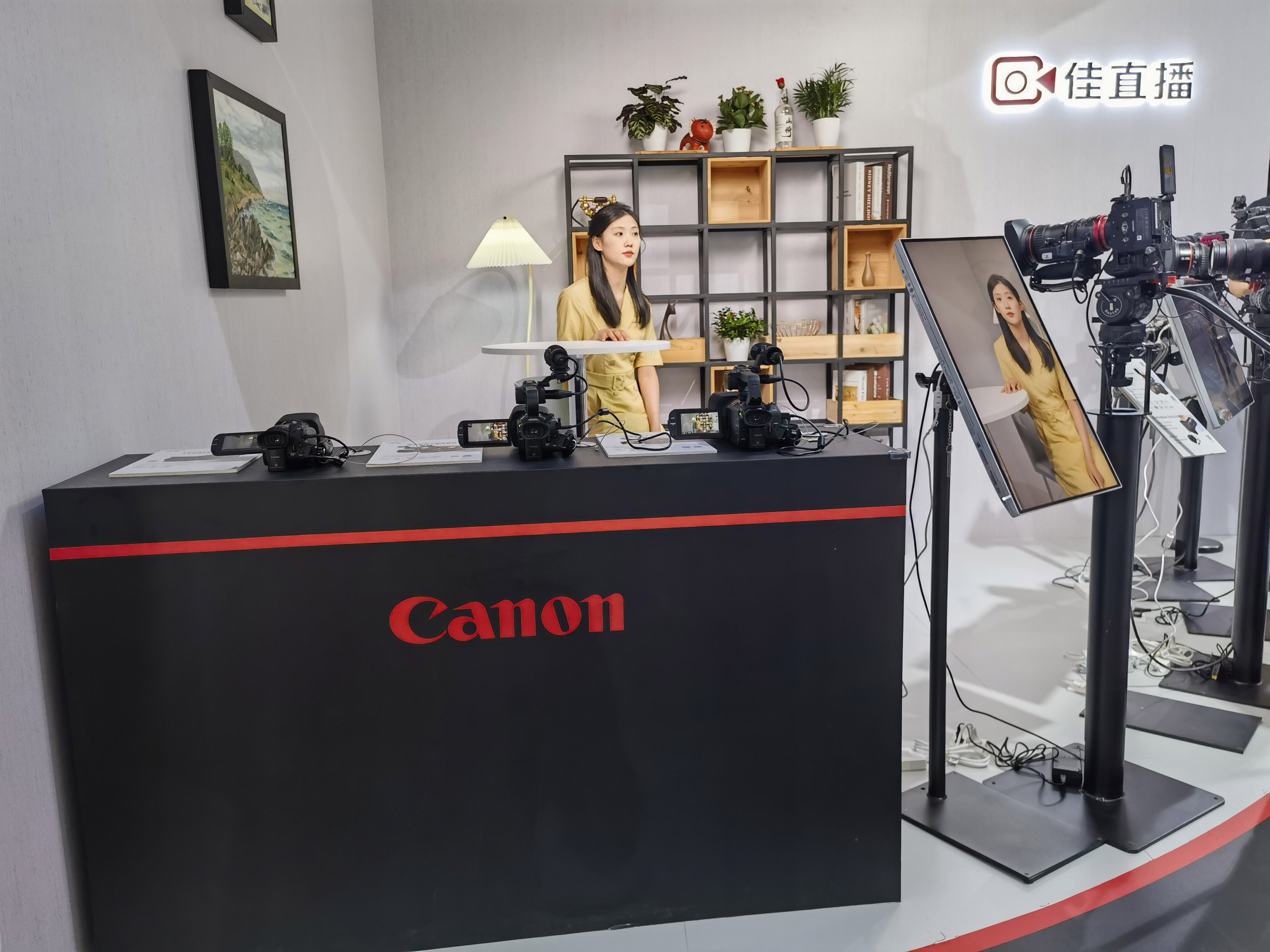 佳能 佳直播 canon 相机 专业相机