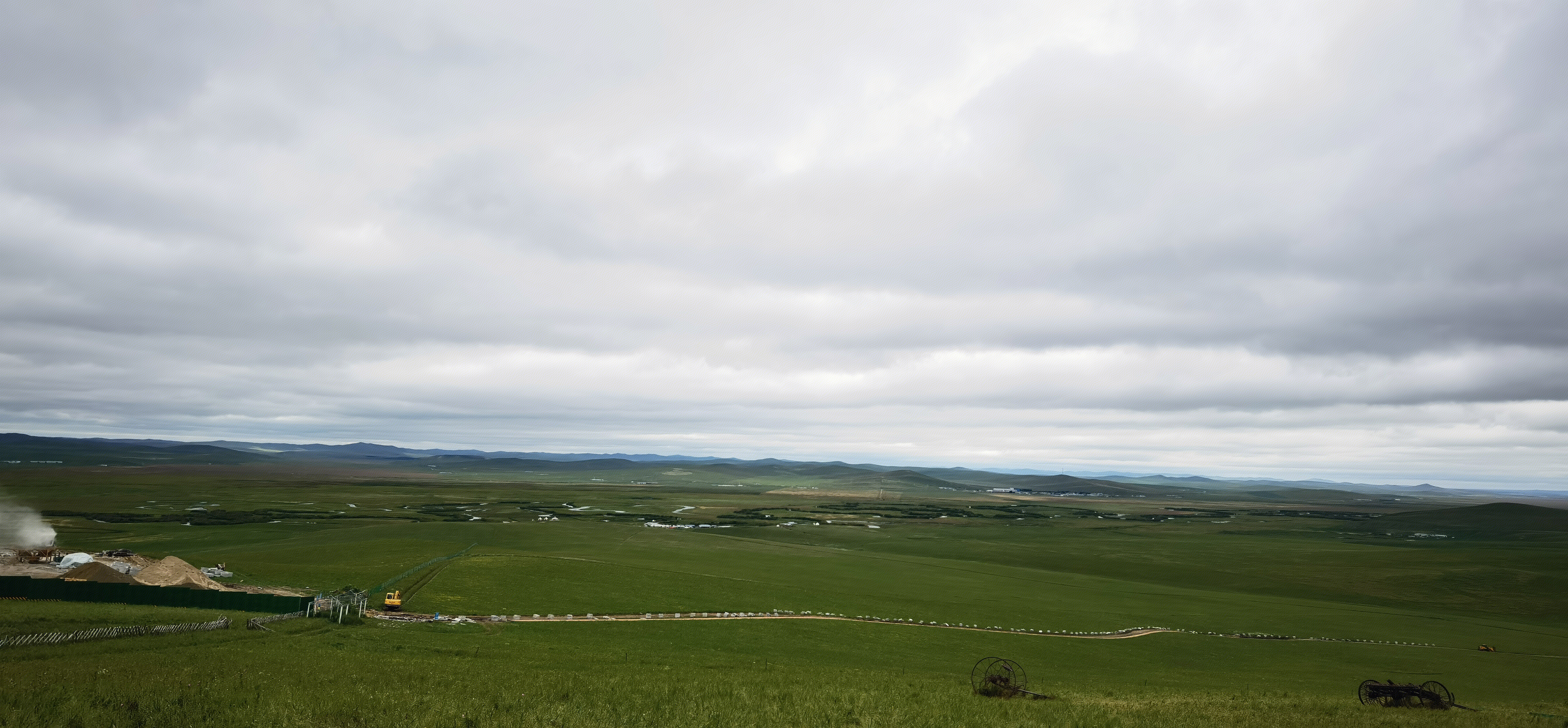 草原 乌拉盖九曲湾 内蒙古 锡林郭勒