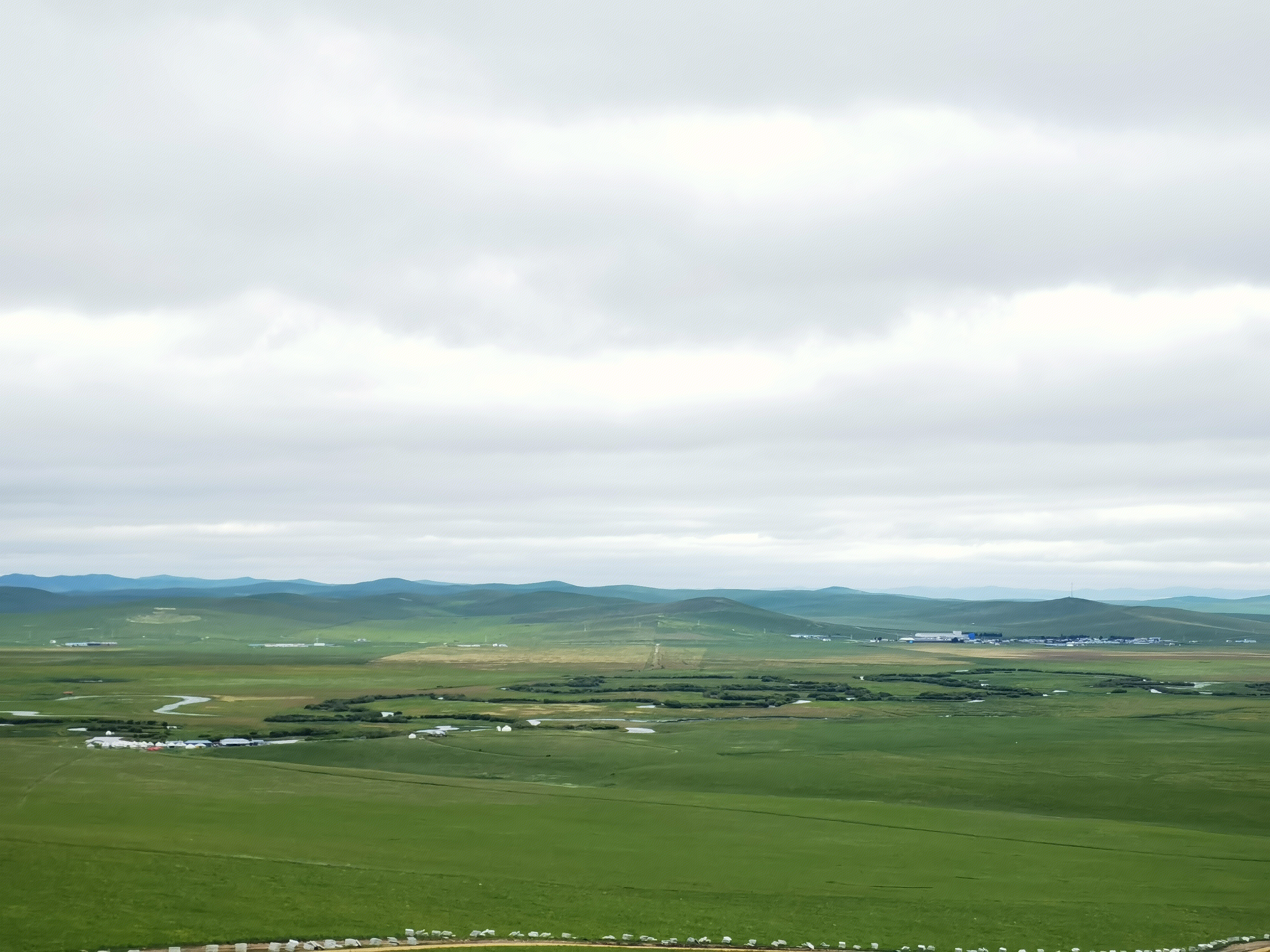 草原 乌拉盖九曲湾 内蒙古 锡林郭勒