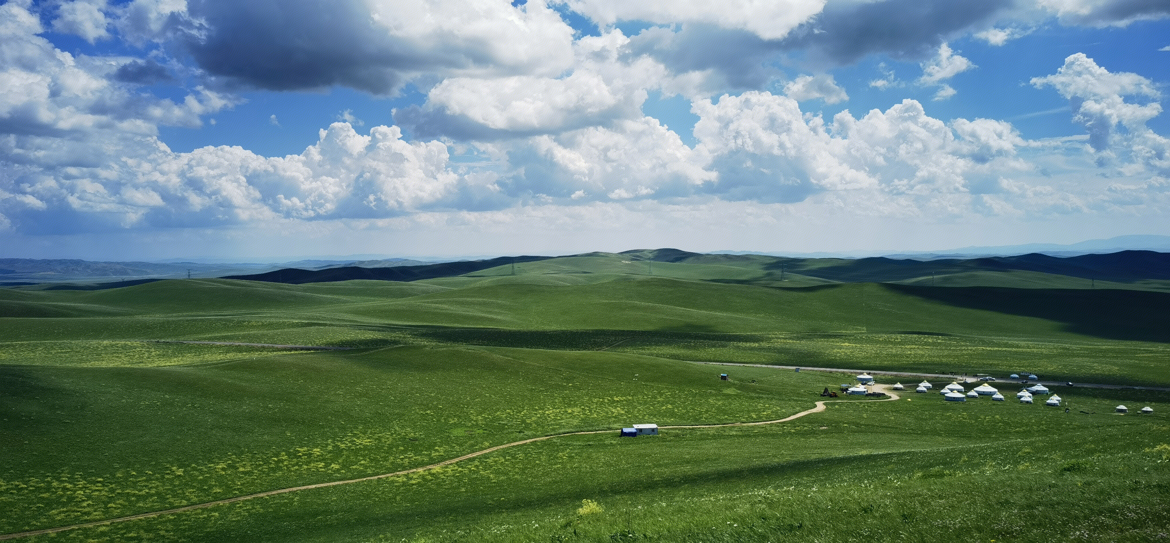 草原 蒙古包 内蒙古 锡林郭勒