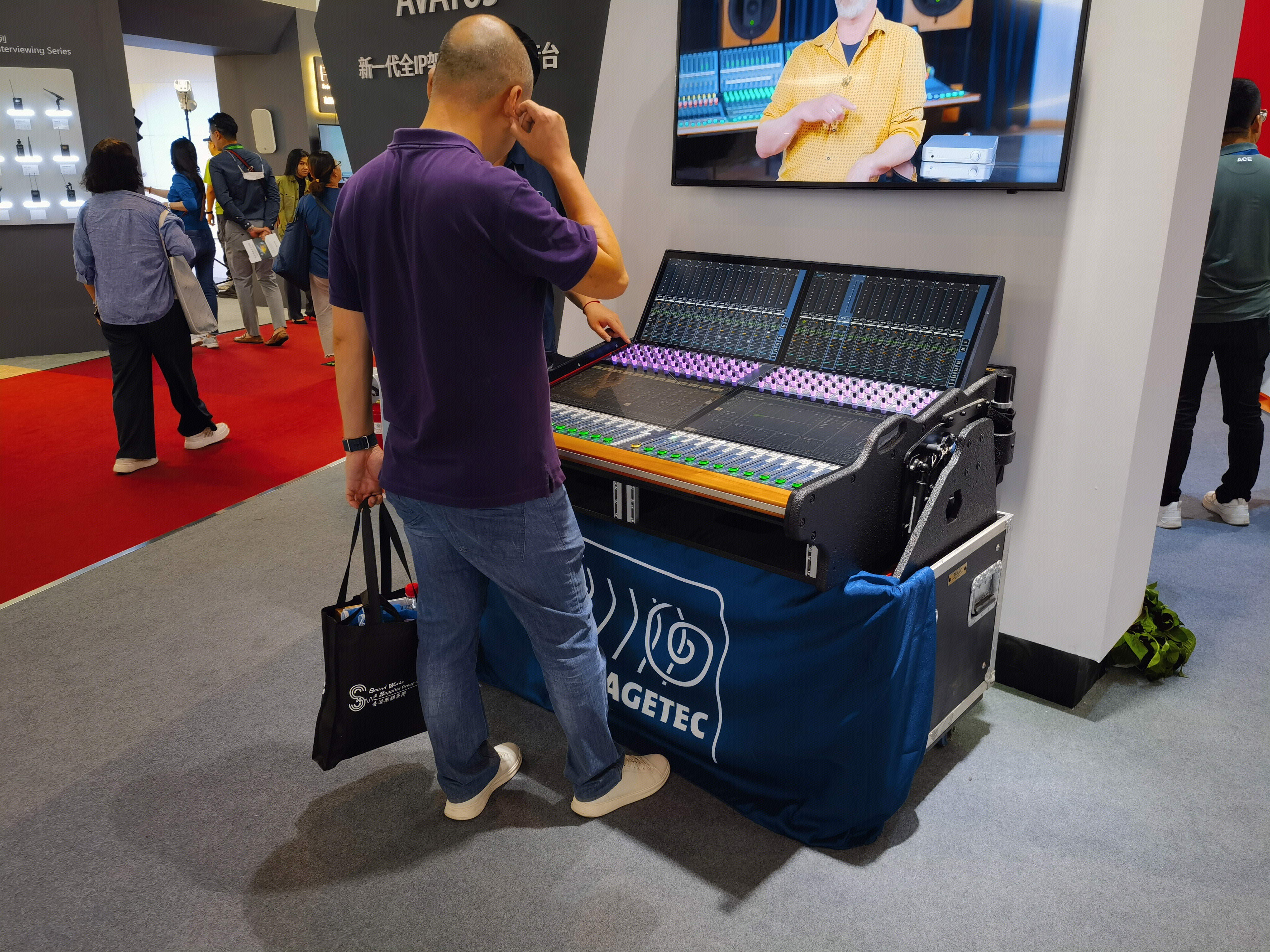 导播台 电影电视视频