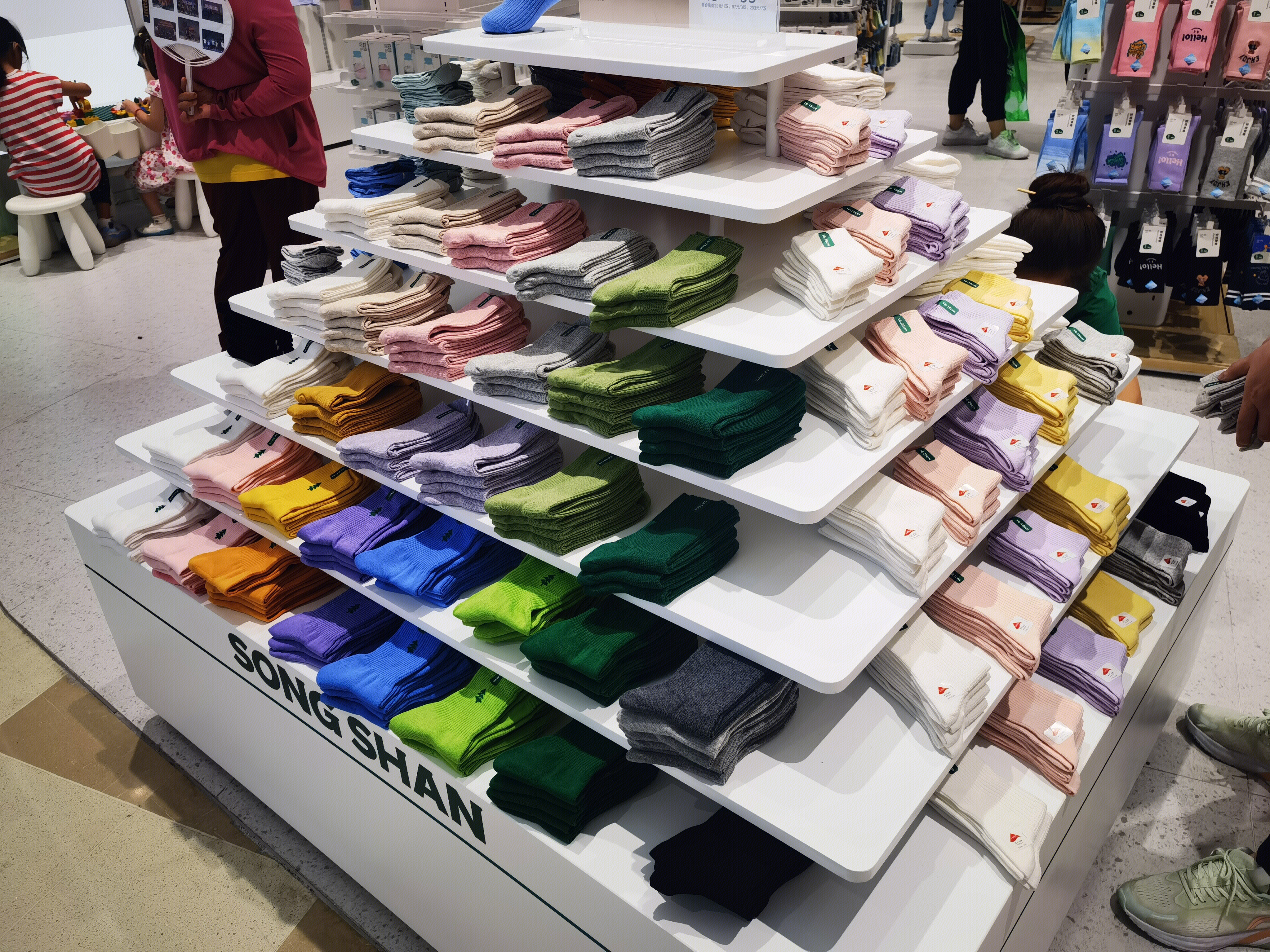 袜子 松山棉店 小松运动袜