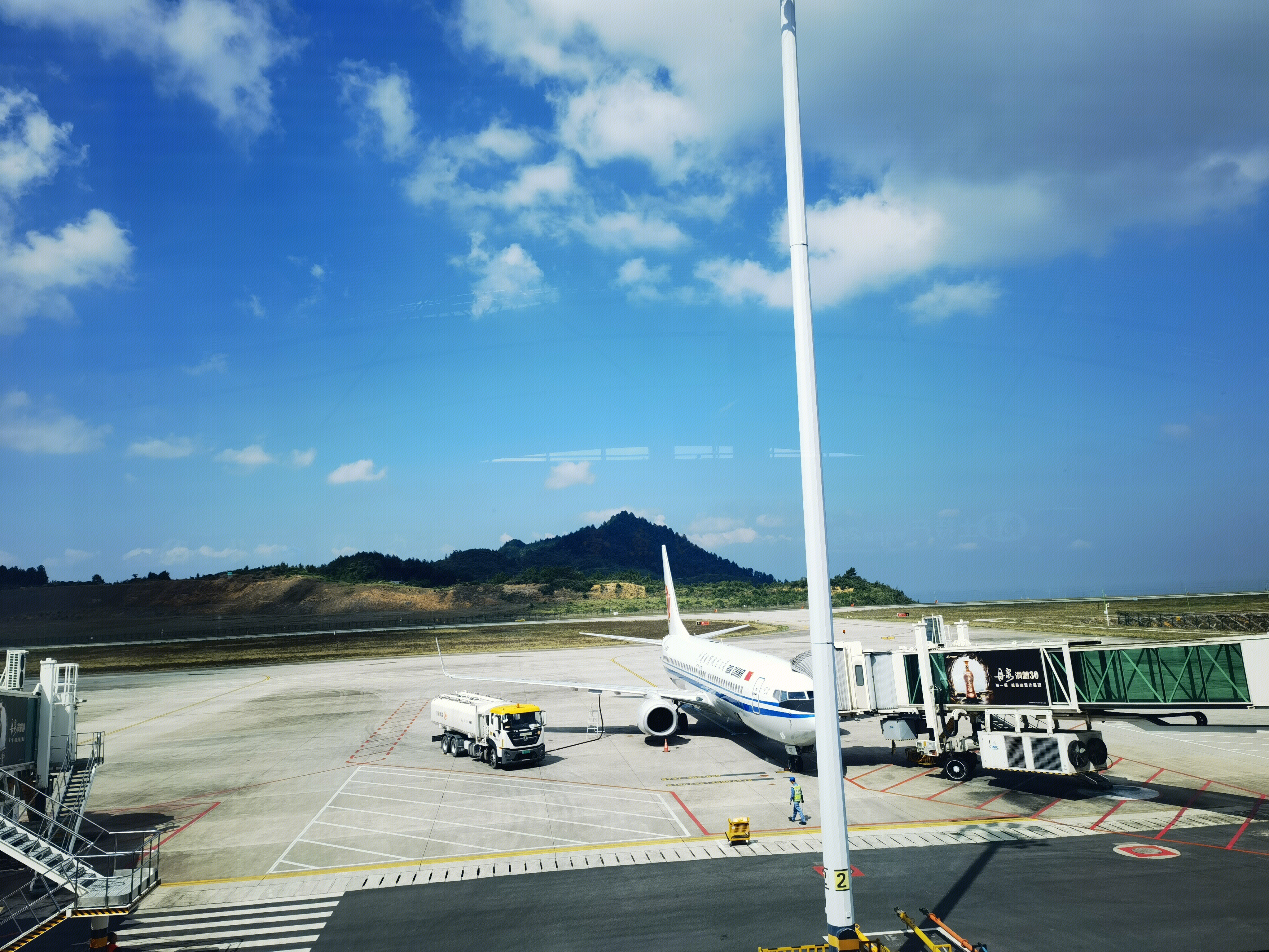 贵州茅台机场 国航飞机