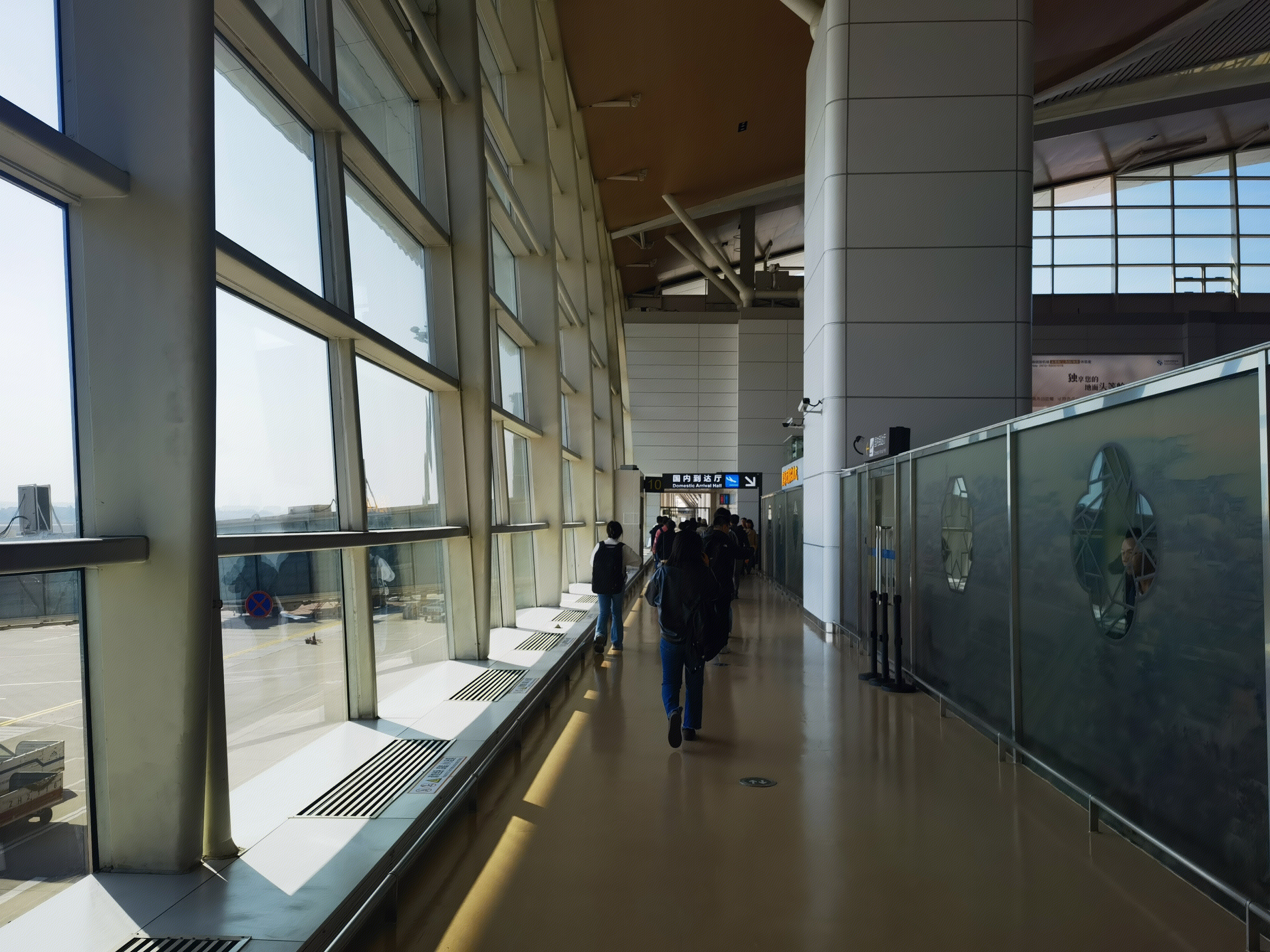 国内到达厅 无锡苏南硕放机场