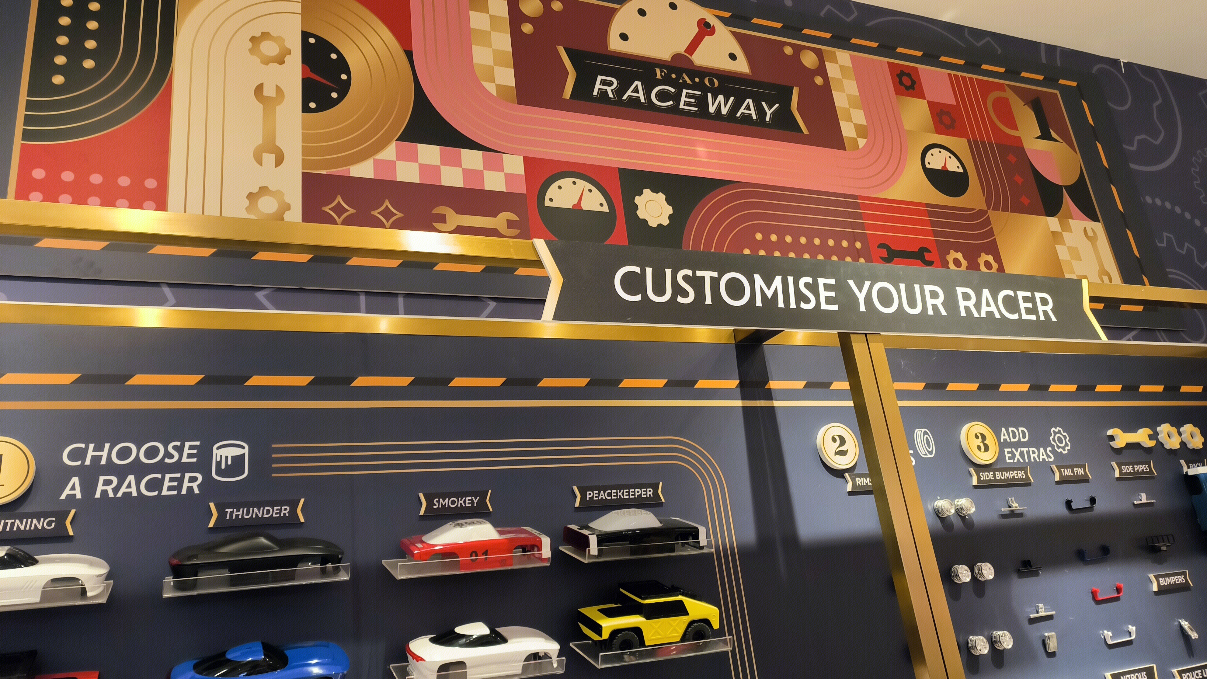 CUSTOMISE YOUR RACER 赛车玩具 汽车模型 汽车零部件模型